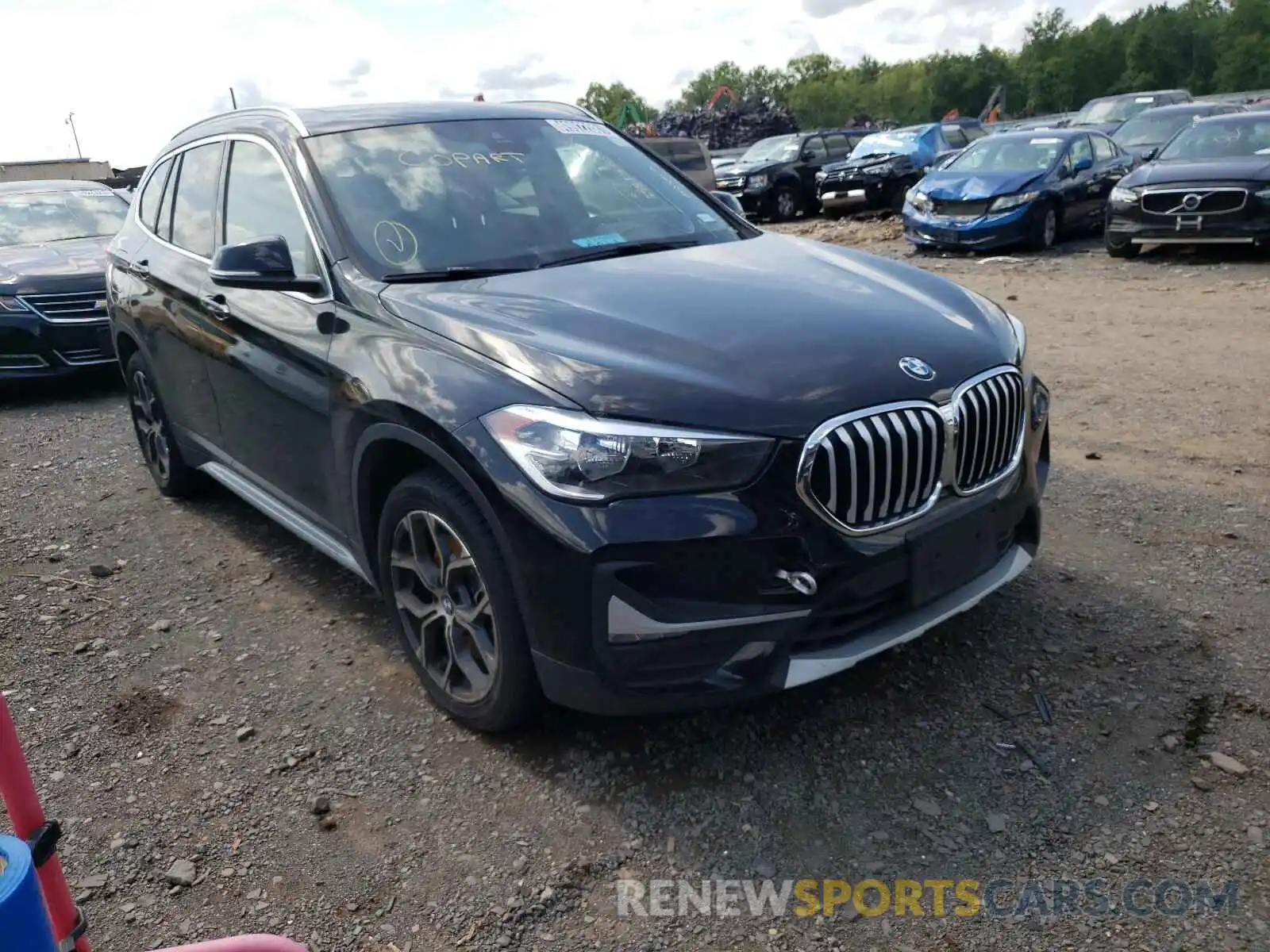 1 Photograph of a damaged car WBXJG9C00L5P96517 BMW X1 2020