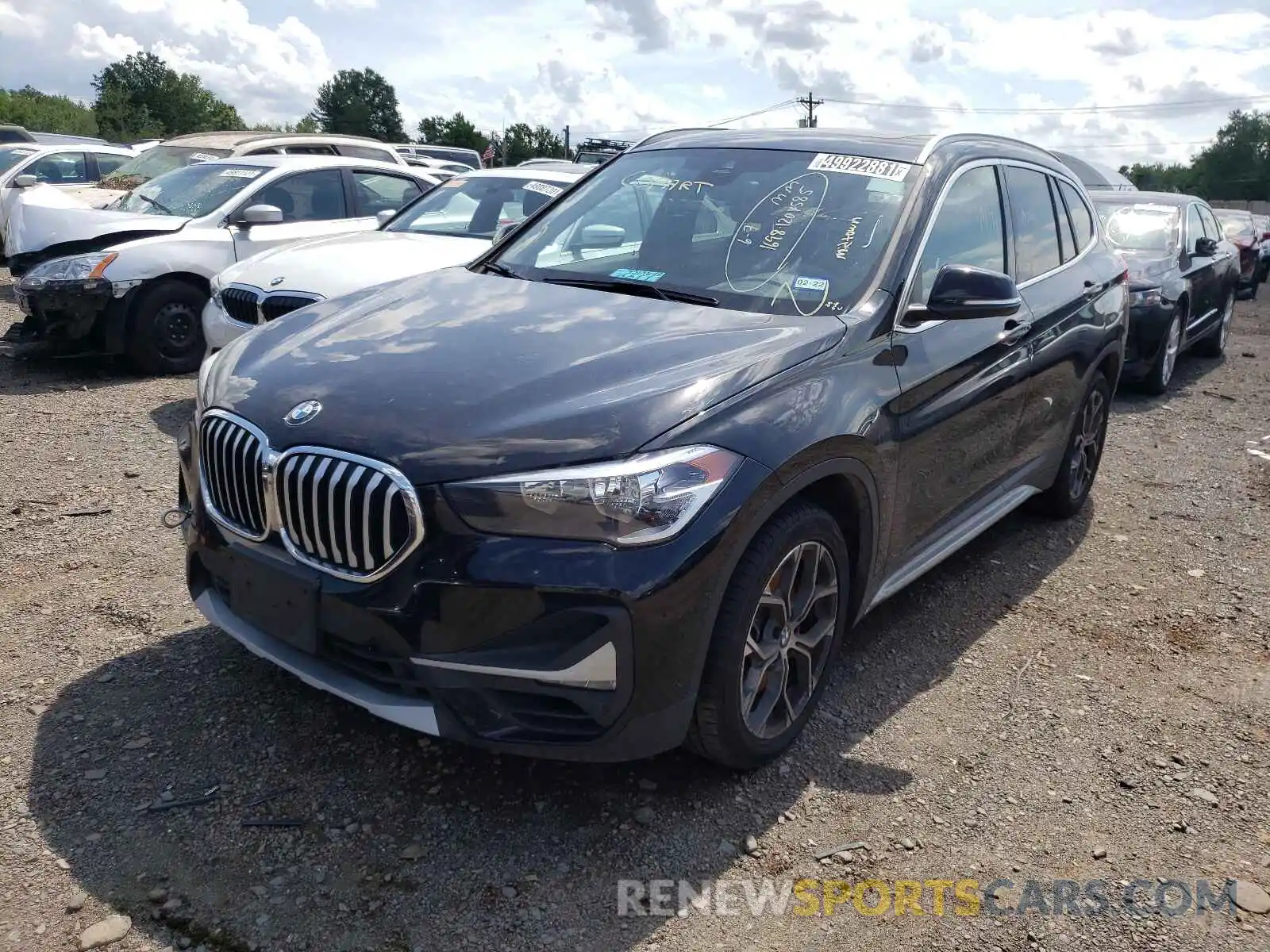 2 Photograph of a damaged car WBXJG9C00L5P96517 BMW X1 2020