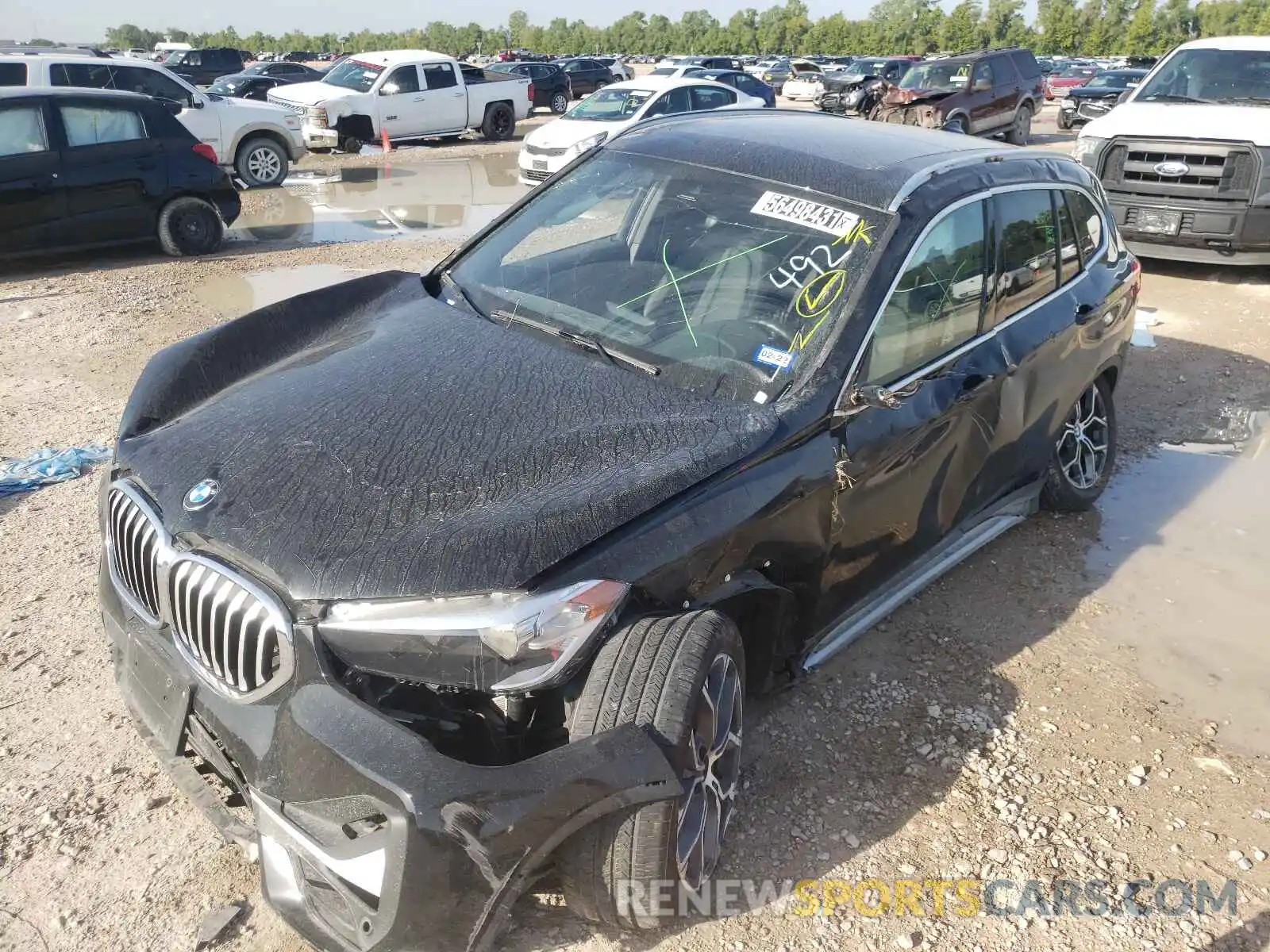 2 Photograph of a damaged car WBXJG9C00L5P97781 BMW X1 2020