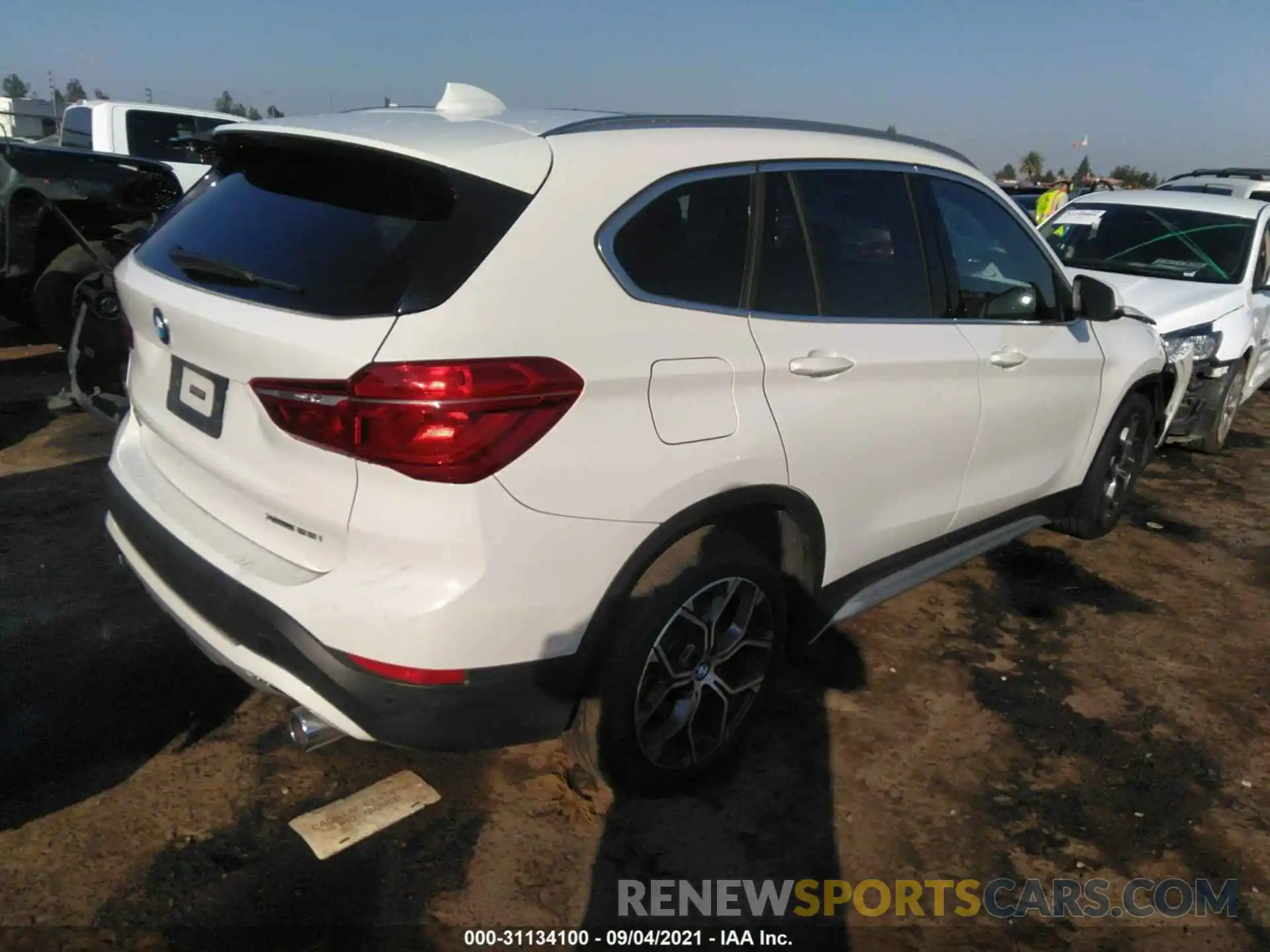 4 Photograph of a damaged car WBXJG9C00L5R30197 BMW X1 2020