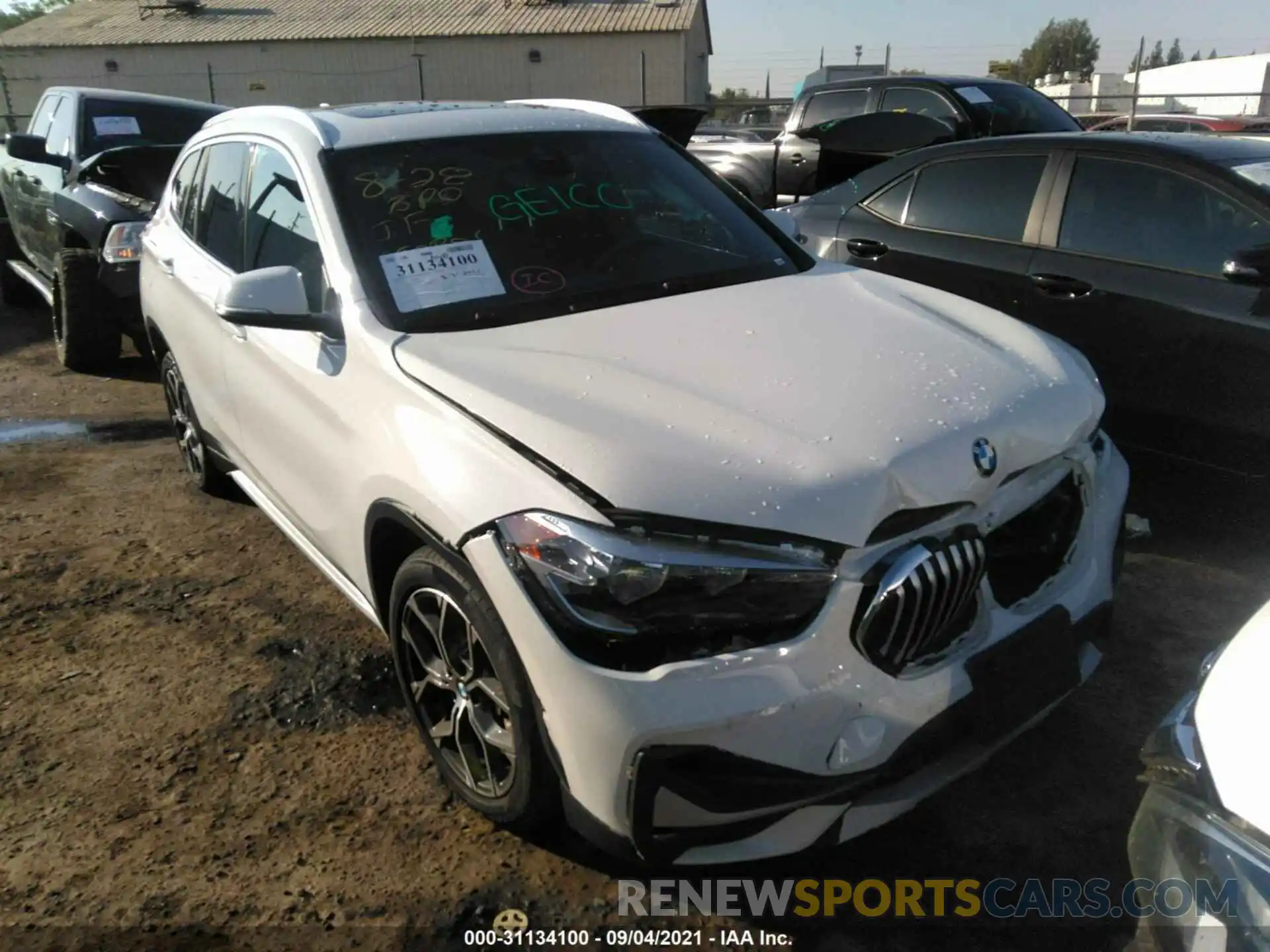 6 Photograph of a damaged car WBXJG9C00L5R30197 BMW X1 2020