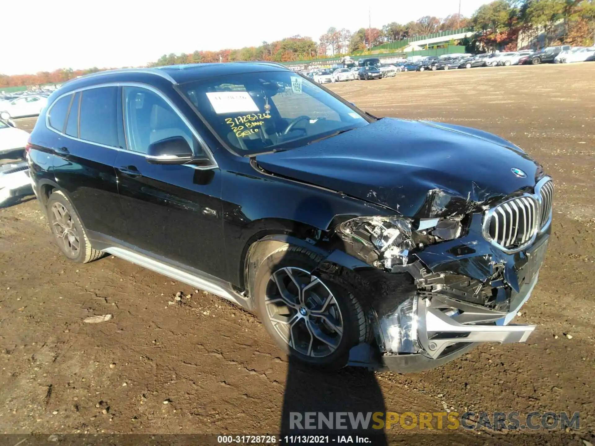 1 Photograph of a damaged car WBXJG9C00L5R32953 BMW X1 2020