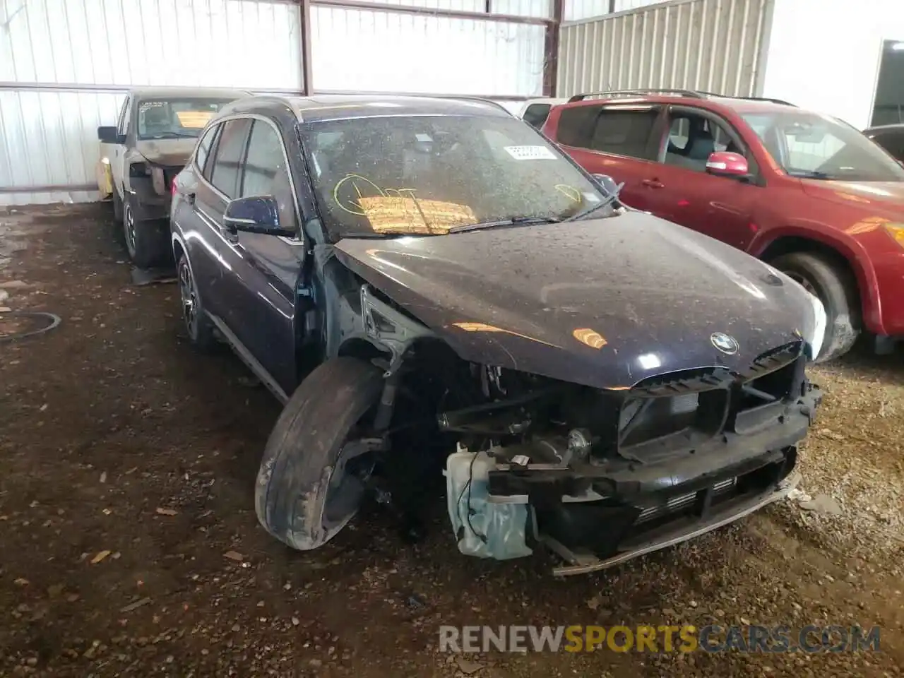 1 Photograph of a damaged car WBXJG9C00L5R63894 BMW X1 2020