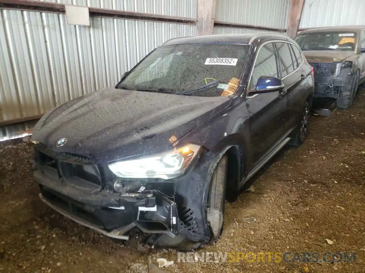 2 Photograph of a damaged car WBXJG9C00L5R63894 BMW X1 2020