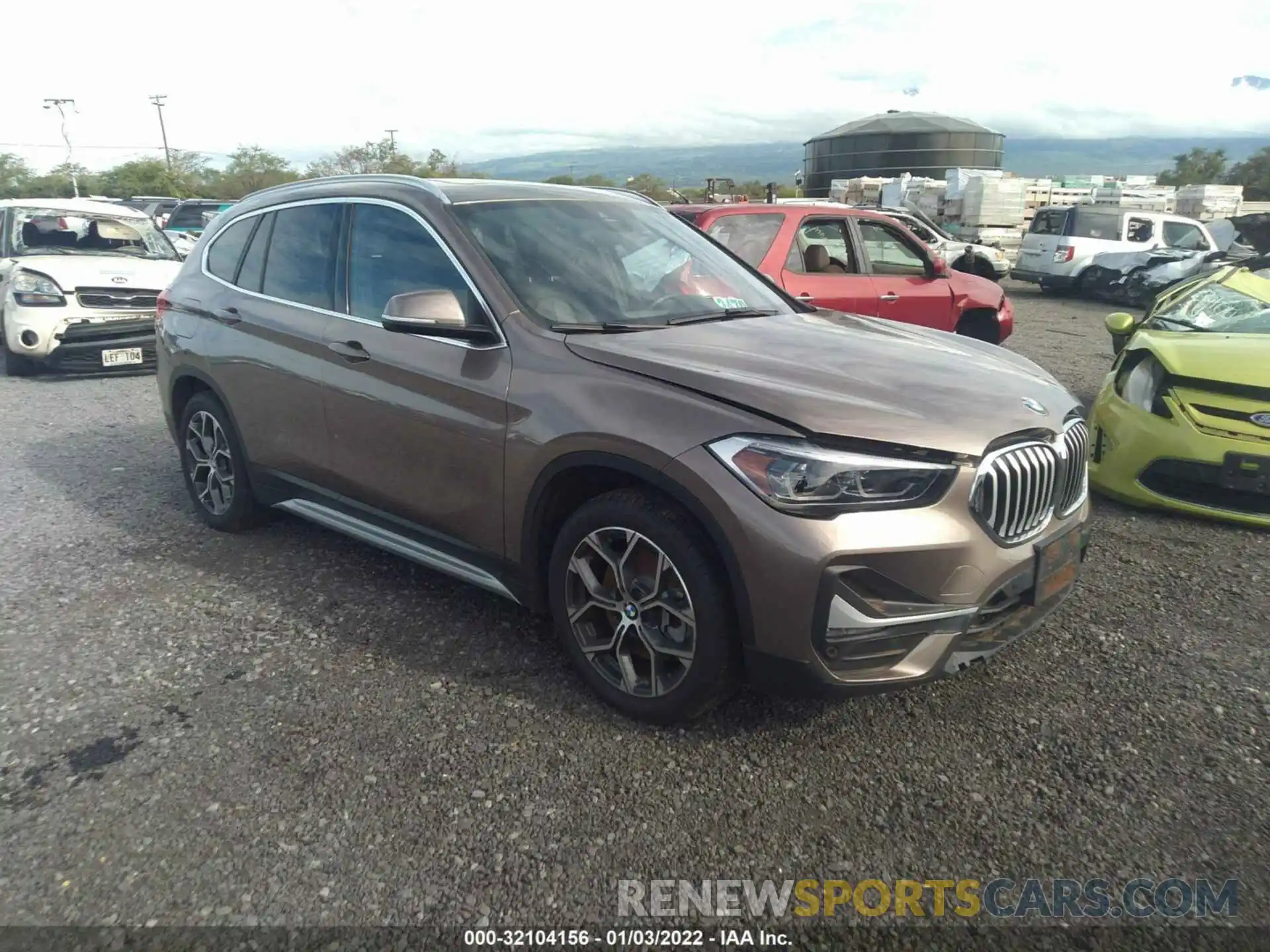 1 Photograph of a damaged car WBXJG9C00L5R72367 BMW X1 2020