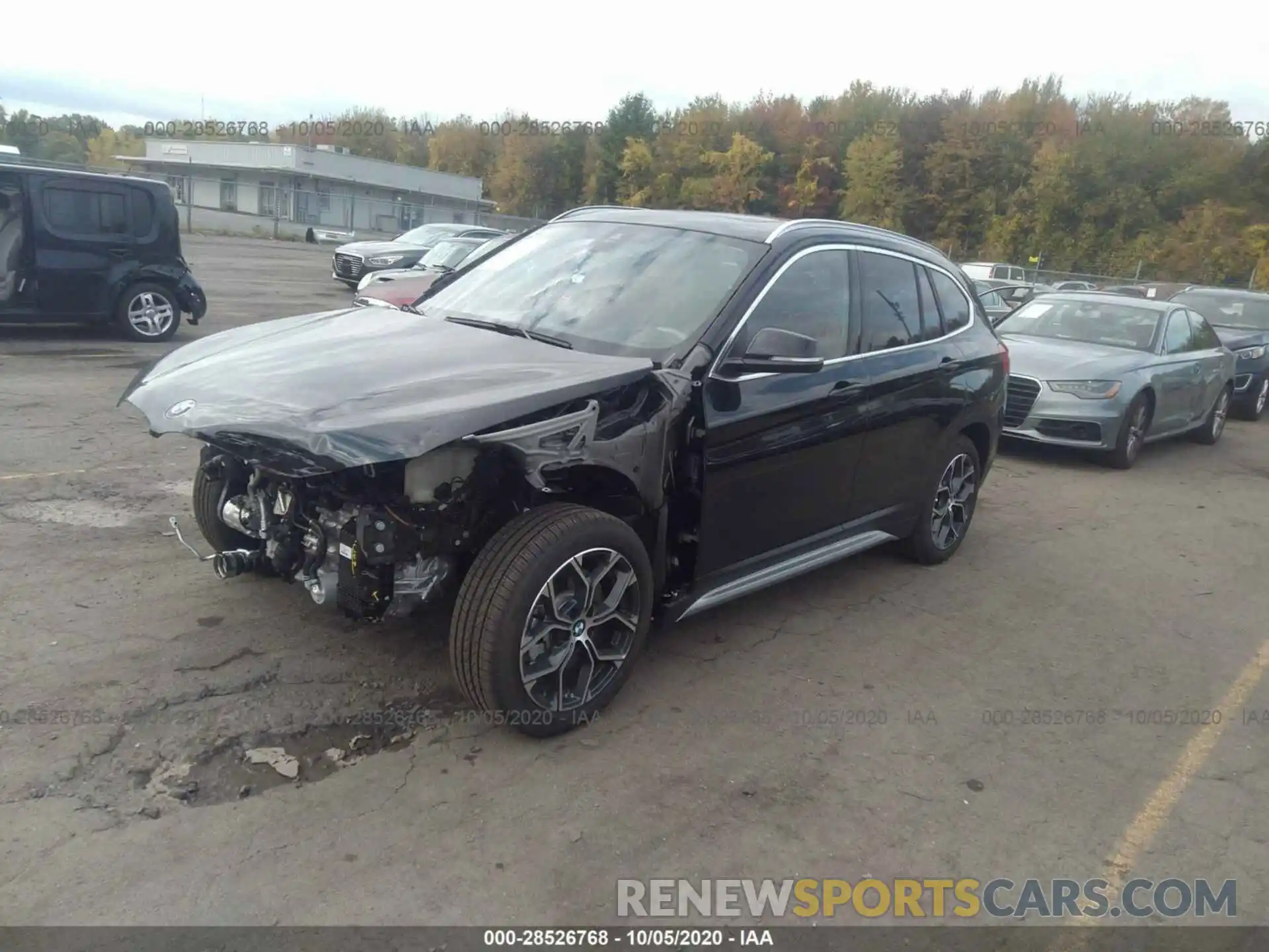 2 Photograph of a damaged car WBXJG9C00L5R72465 BMW X1 2020