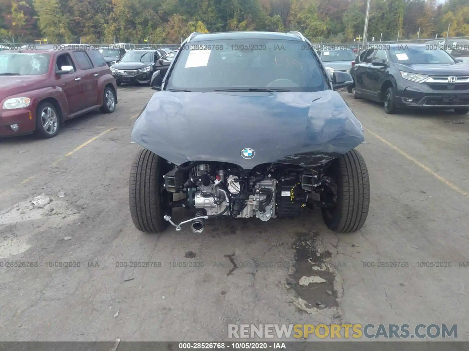 6 Photograph of a damaged car WBXJG9C00L5R72465 BMW X1 2020