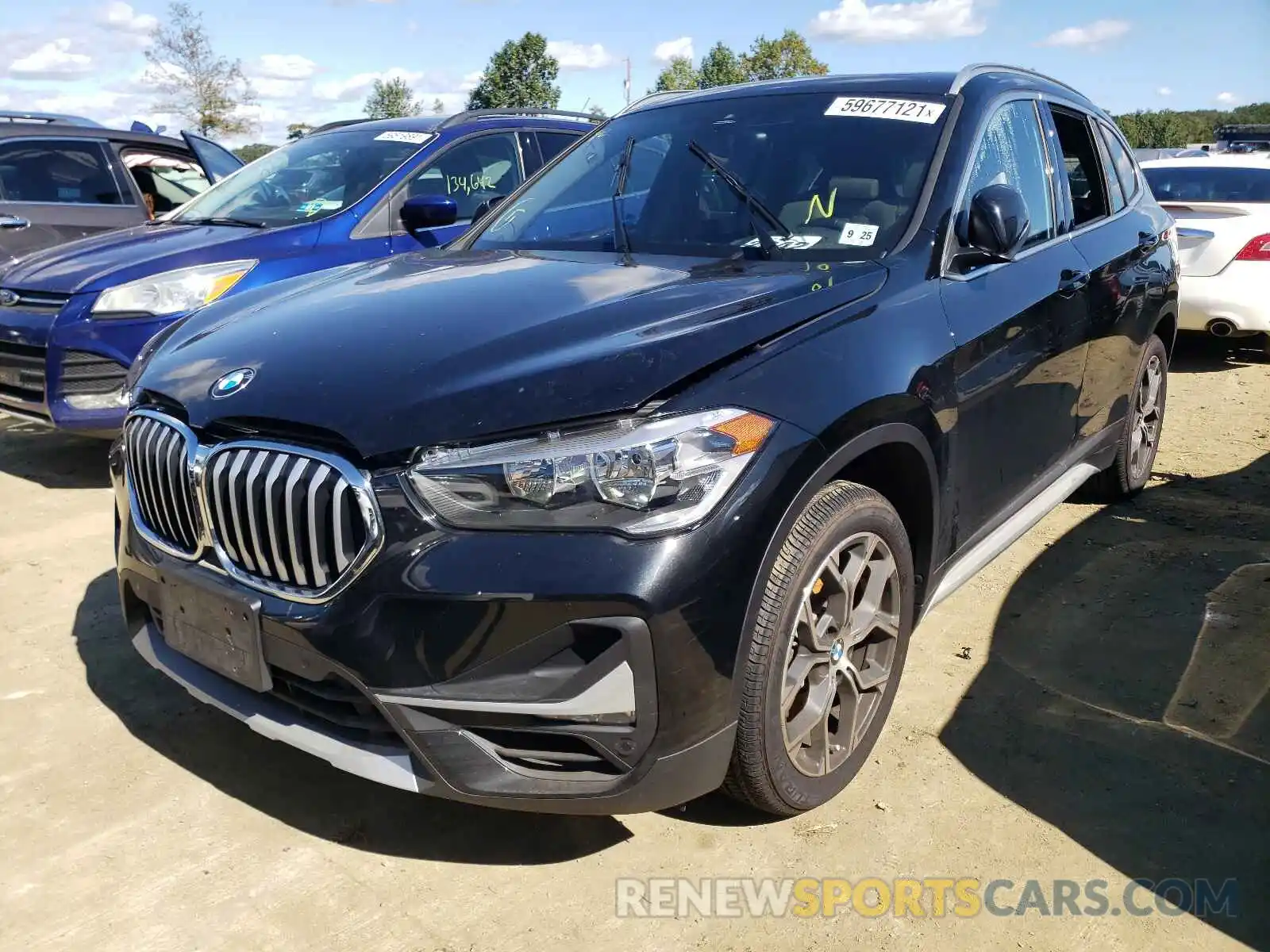 2 Photograph of a damaged car WBXJG9C01L3M29069 BMW X1 2020