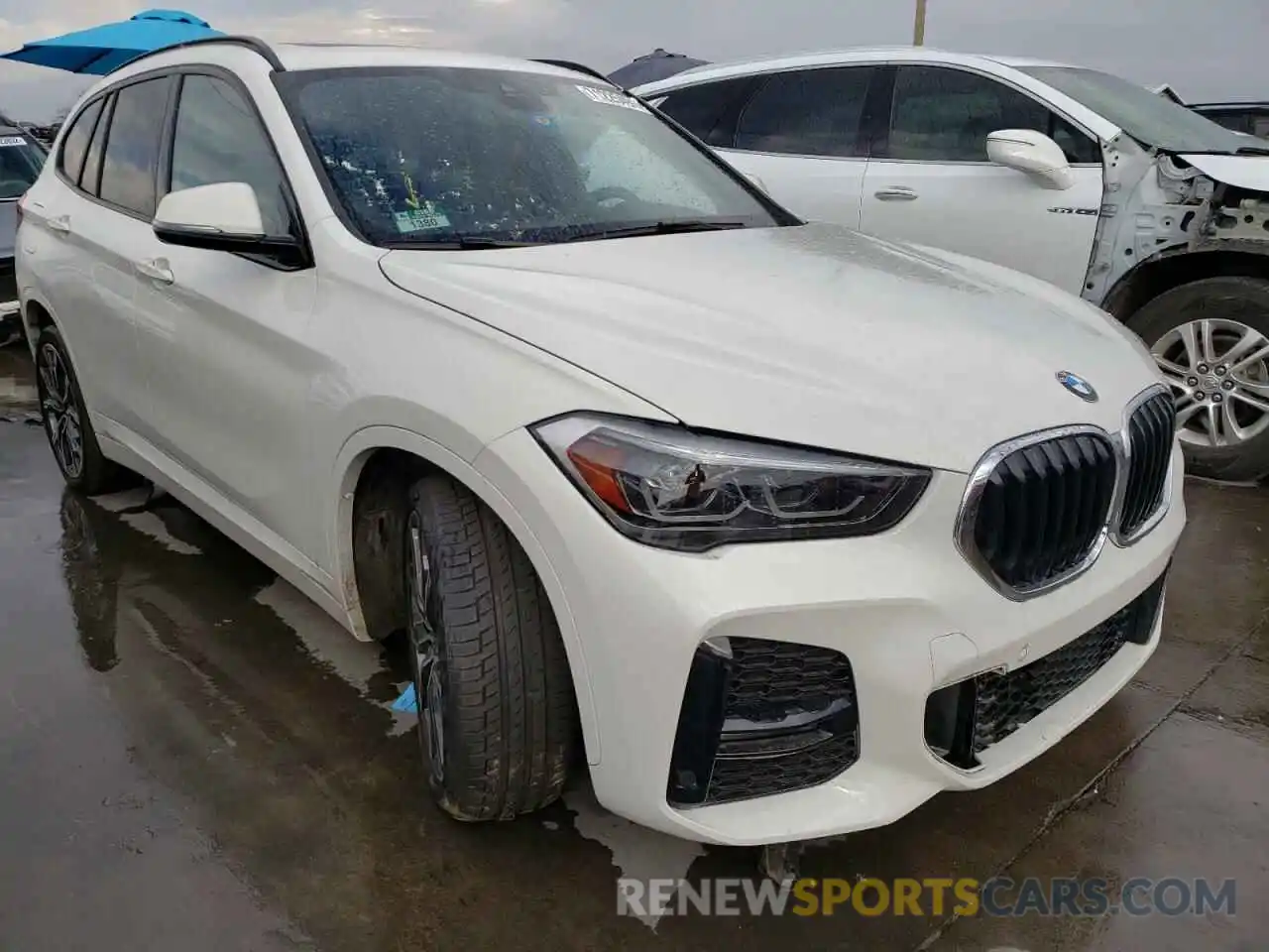 1 Фотография поврежденного автомобиля WBXJG9C01L5P31157 BMW X1 2020