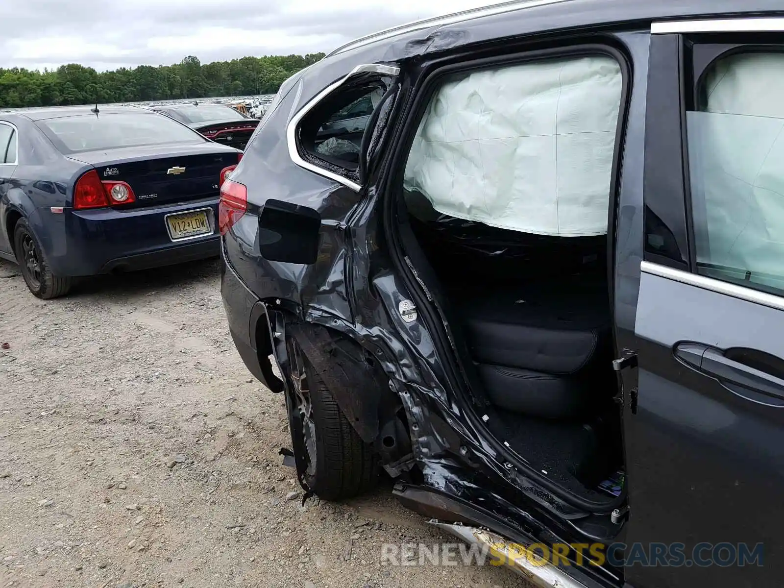 9 Photograph of a damaged car WBXJG9C01L5P42143 BMW X1 2020