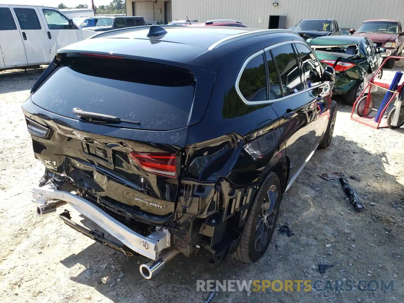 4 Photograph of a damaged car WBXJG9C01L5P53983 BMW X1 2020