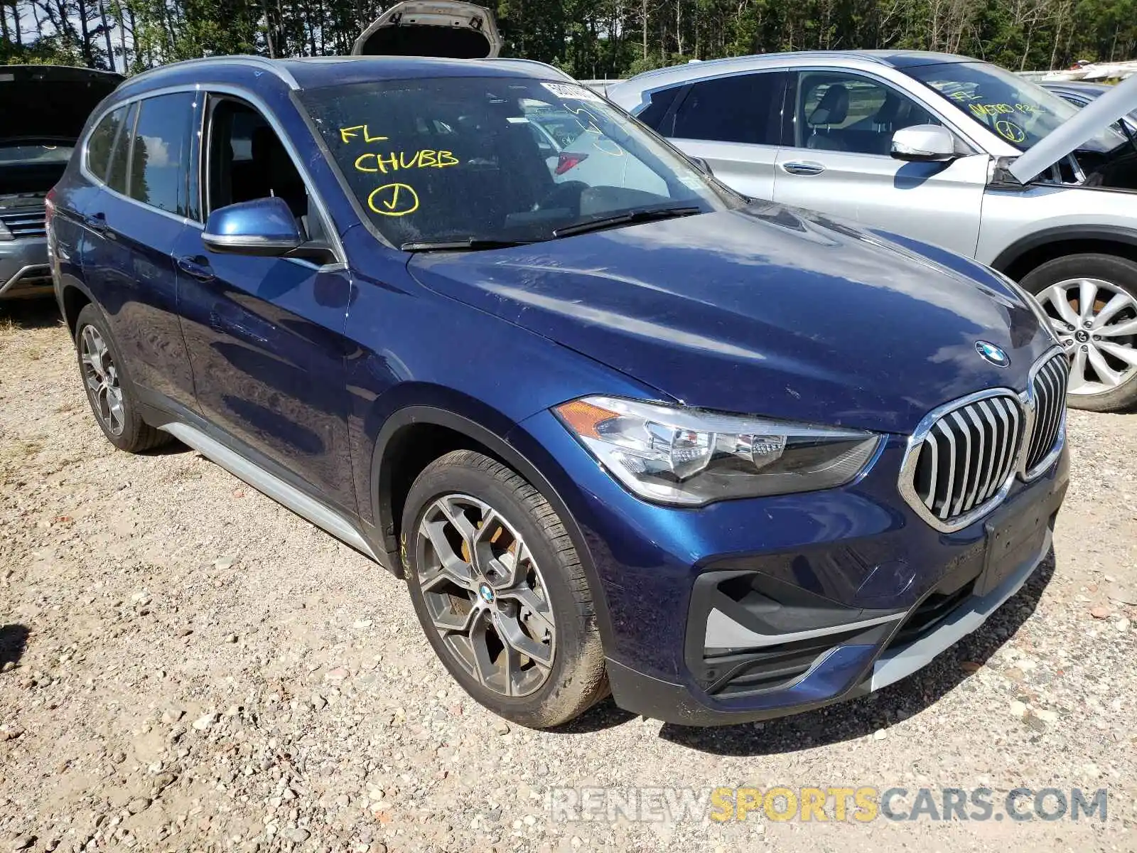 1 Photograph of a damaged car WBXJG9C01L5P79287 BMW X1 2020