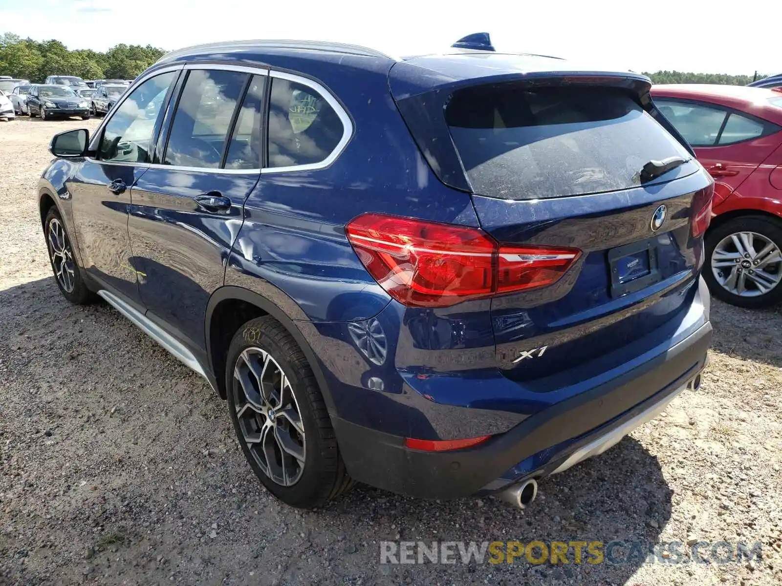 3 Photograph of a damaged car WBXJG9C01L5P79287 BMW X1 2020