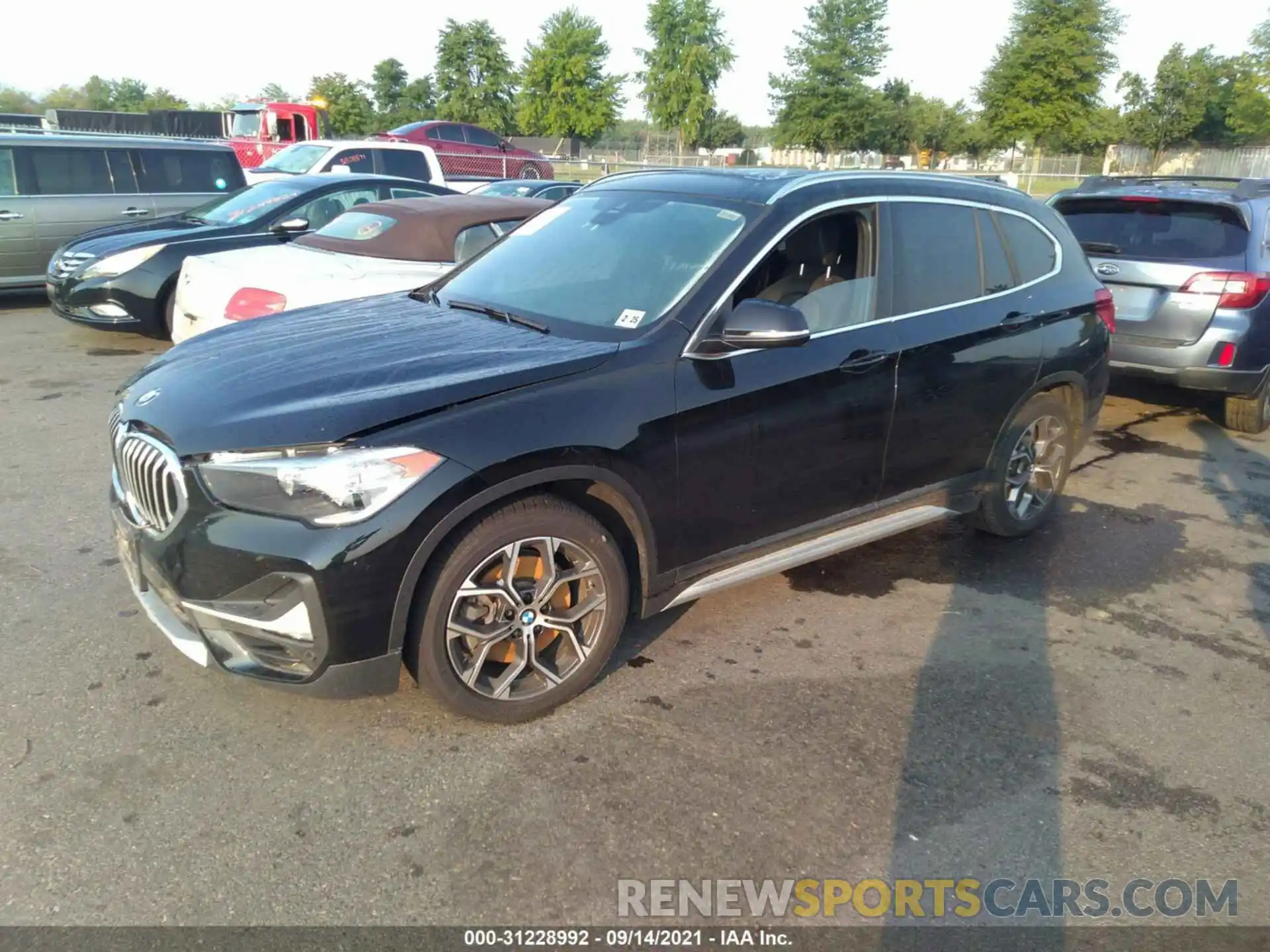 2 Photograph of a damaged car WBXJG9C01L5P83887 BMW X1 2020