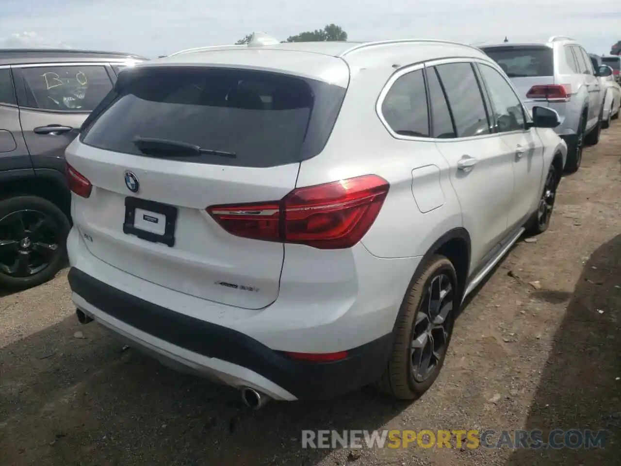 4 Photograph of a damaged car WBXJG9C01L5P93139 BMW X1 2020