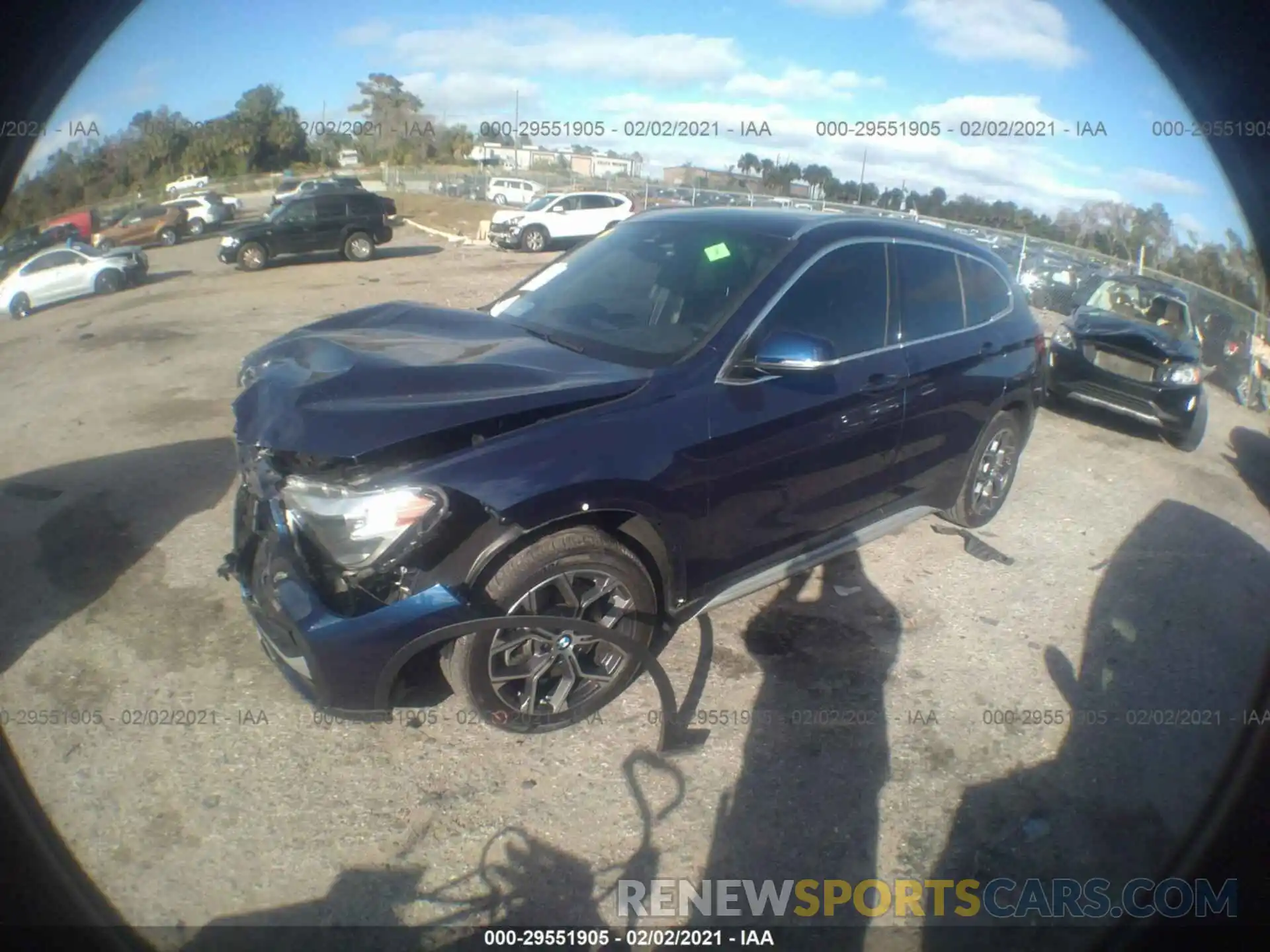 2 Photograph of a damaged car WBXJG9C01L5P93724 BMW X1 2020