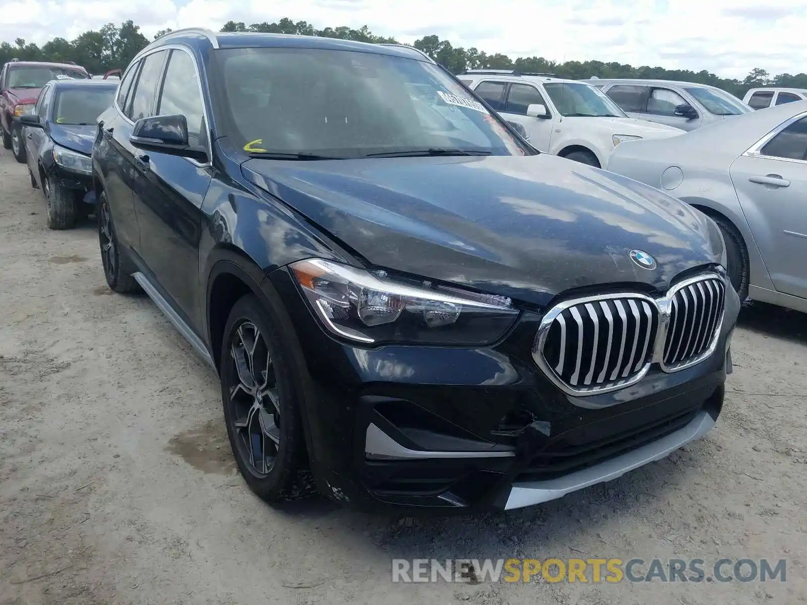 1 Photograph of a damaged car WBXJG9C01L5P95666 BMW X1 2020