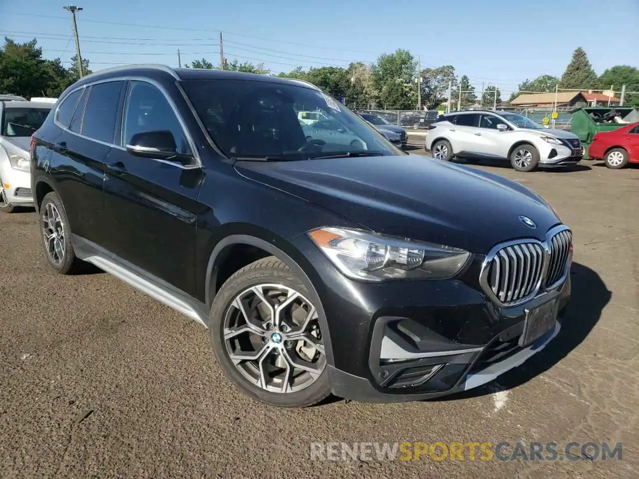 1 Photograph of a damaged car WBXJG9C01L5R01761 BMW X1 2020