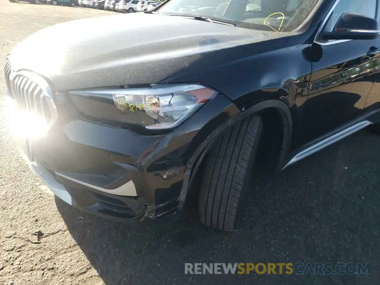 9 Photograph of a damaged car WBXJG9C01L5R01761 BMW X1 2020