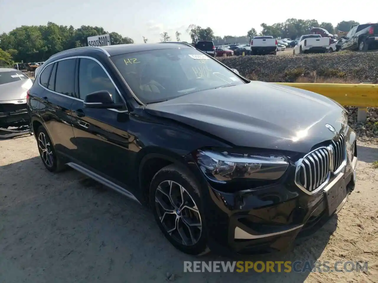 1 Photograph of a damaged car WBXJG9C01L5R02988 BMW X1 2020