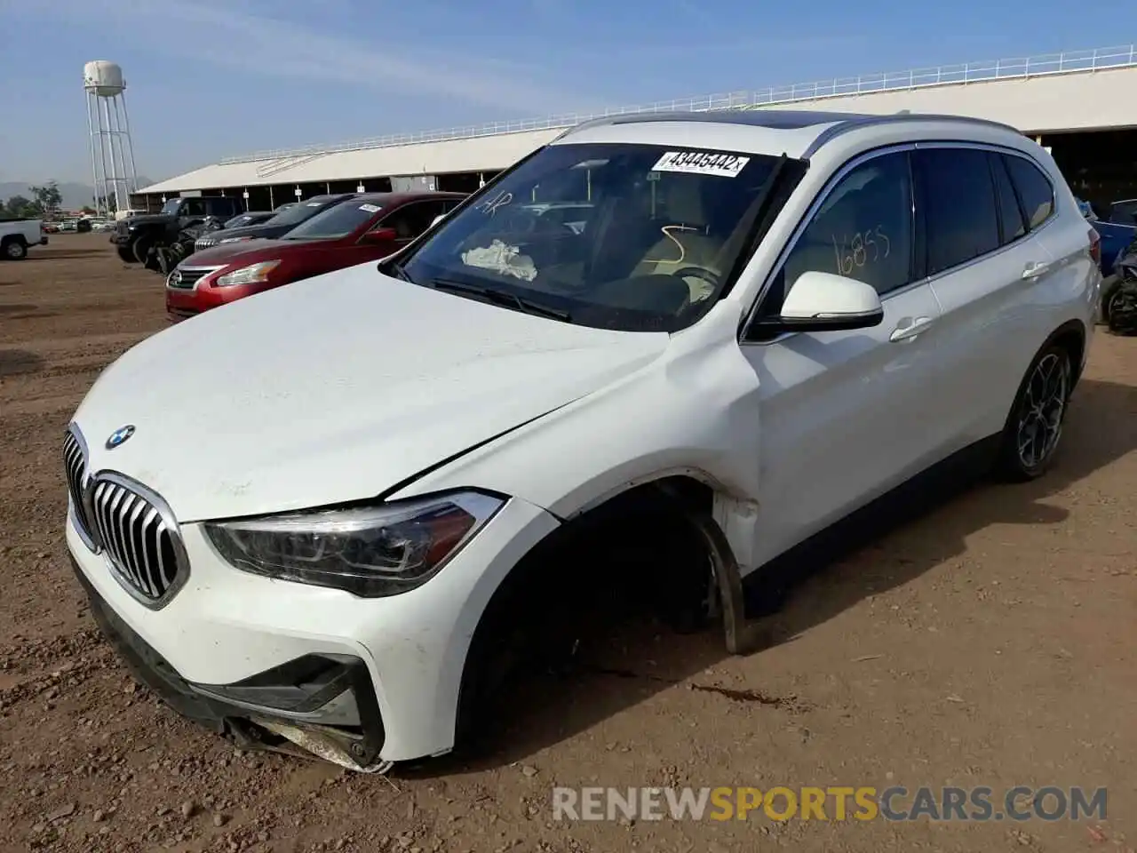 2 Photograph of a damaged car WBXJG9C01L5R23484 BMW X1 2020