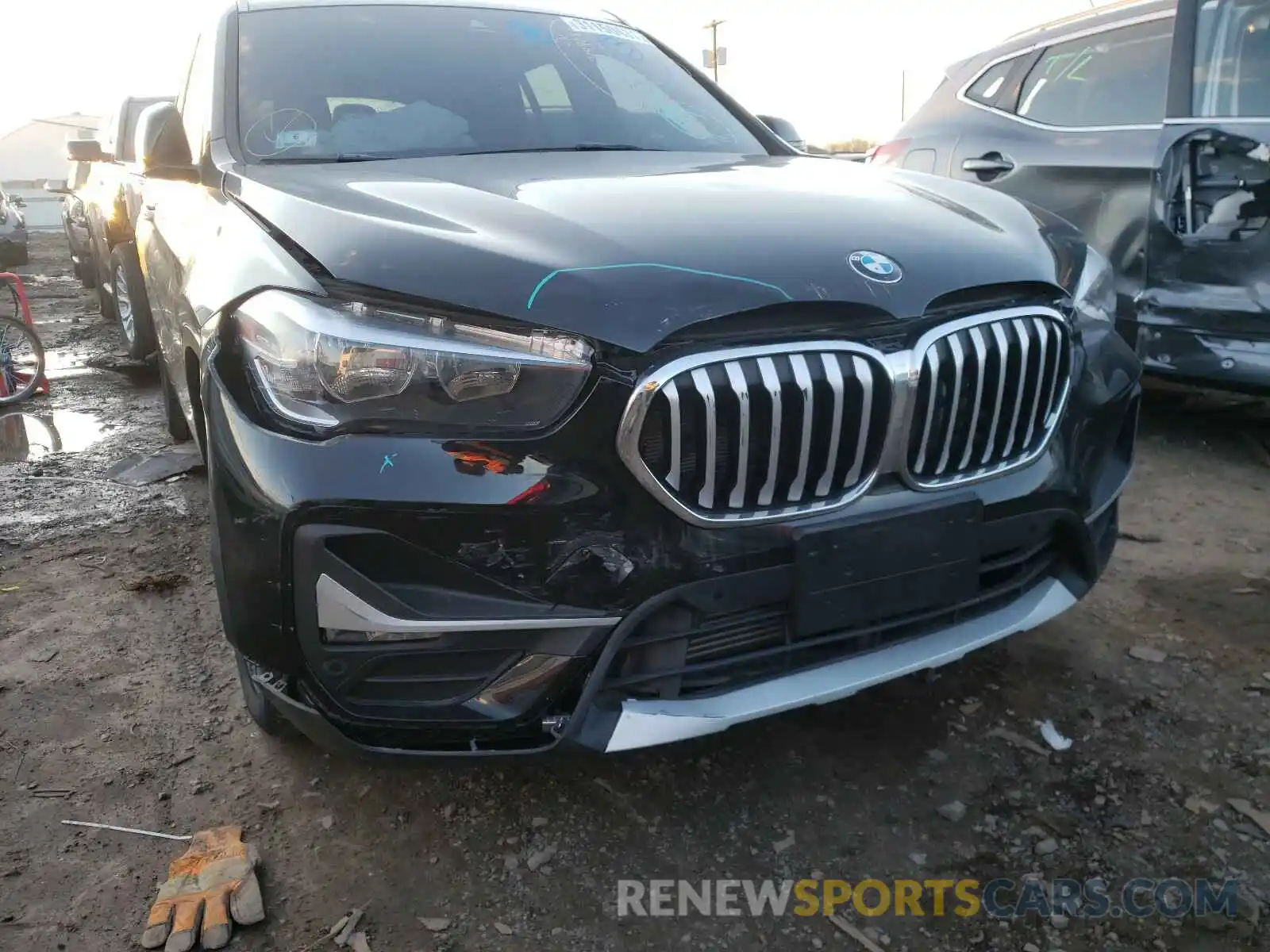 9 Фотография поврежденного автомобиля WBXJG9C01L5R32878 BMW X1 2020