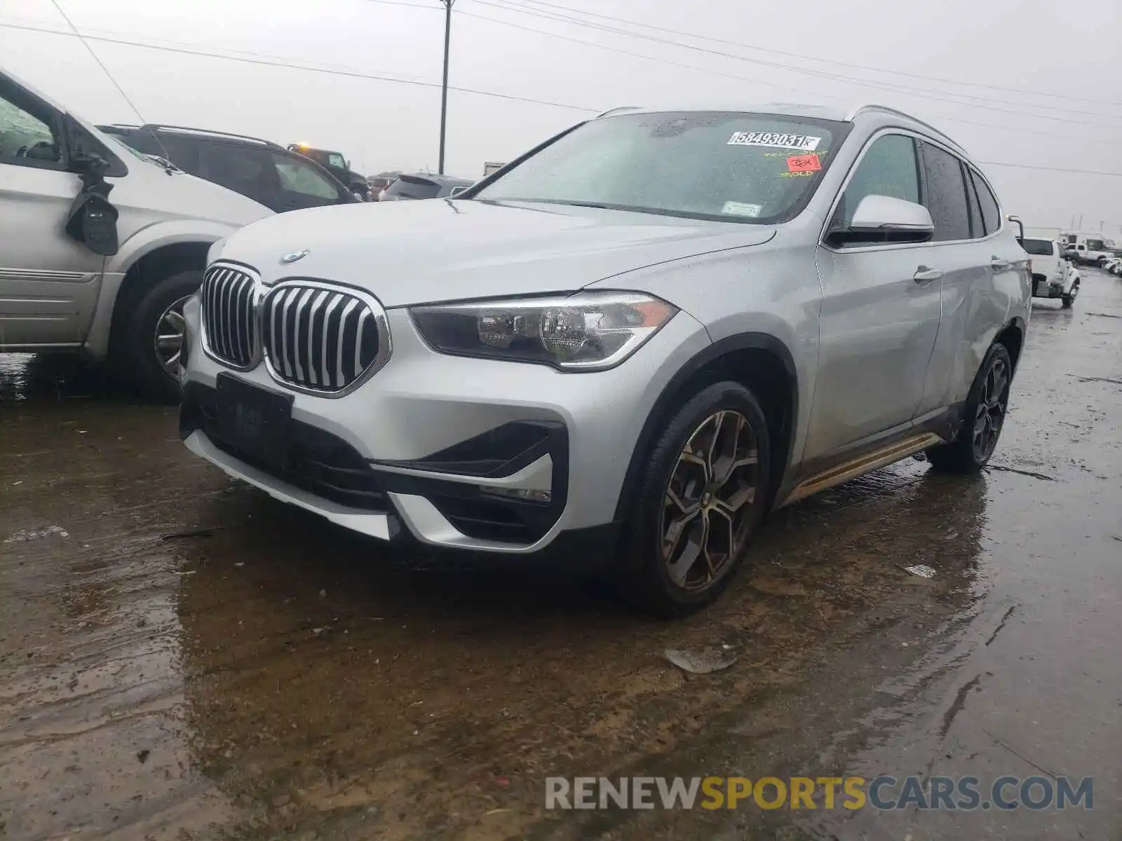 2 Фотография поврежденного автомобиля WBXJG9C02L3L83753 BMW X1 2020