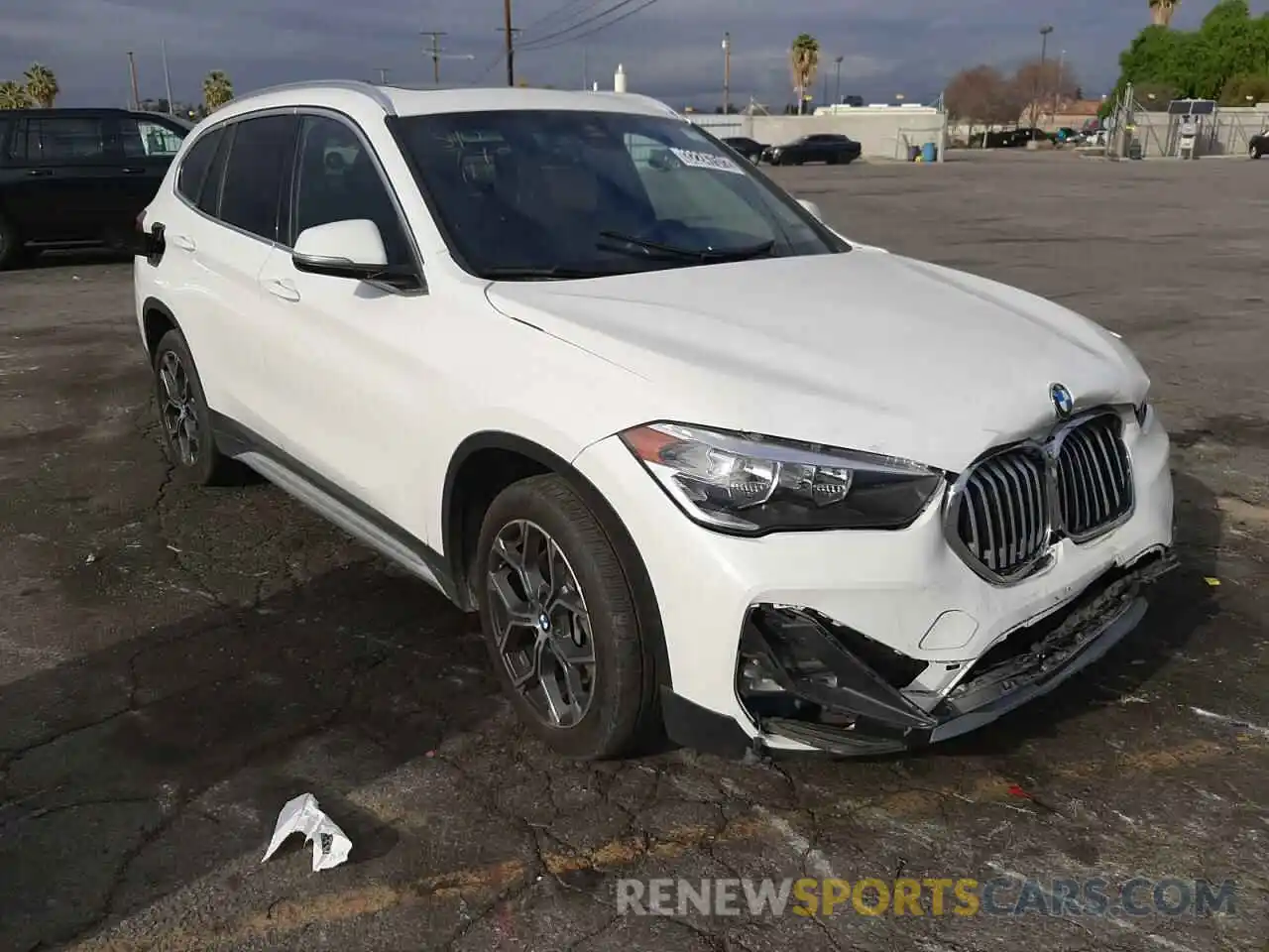 1 Photograph of a damaged car WBXJG9C02L3L84451 BMW X1 2020