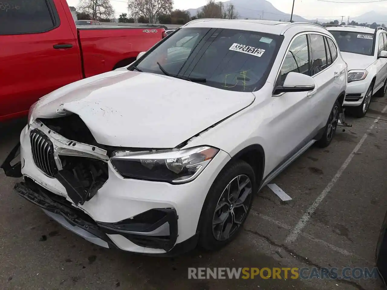 2 Photograph of a damaged car WBXJG9C02L3L84451 BMW X1 2020