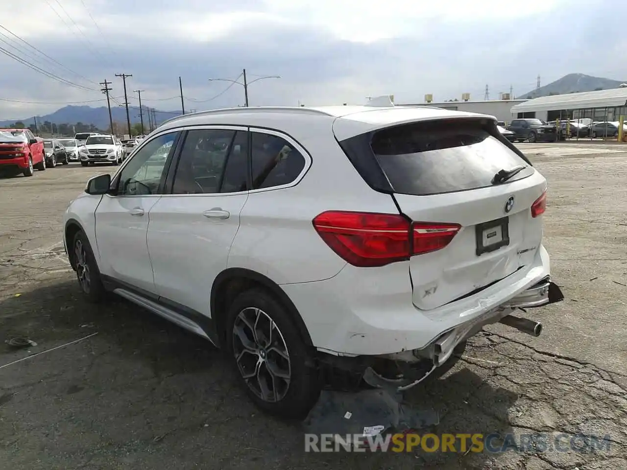 3 Photograph of a damaged car WBXJG9C02L3L84451 BMW X1 2020