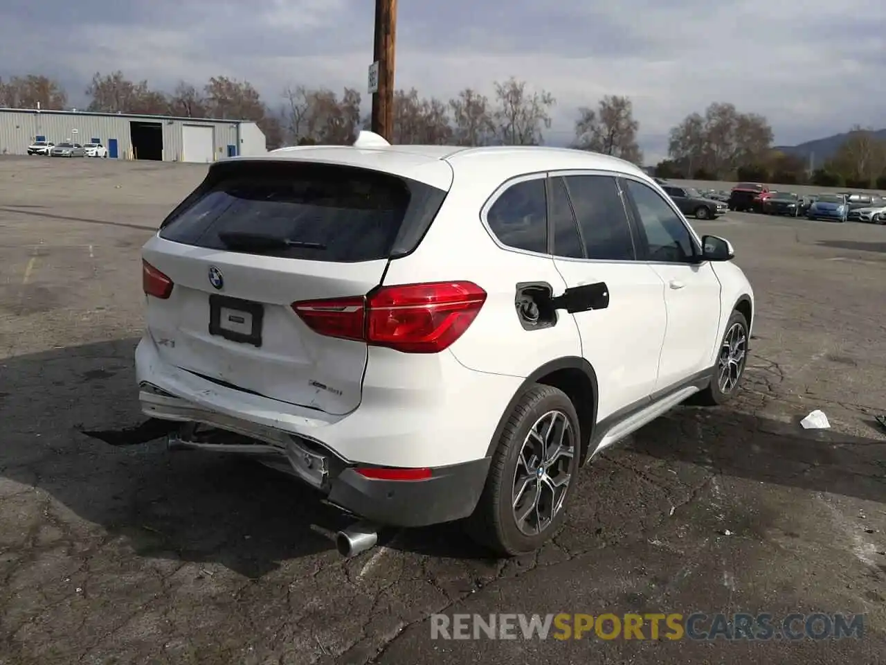 4 Photograph of a damaged car WBXJG9C02L3L84451 BMW X1 2020