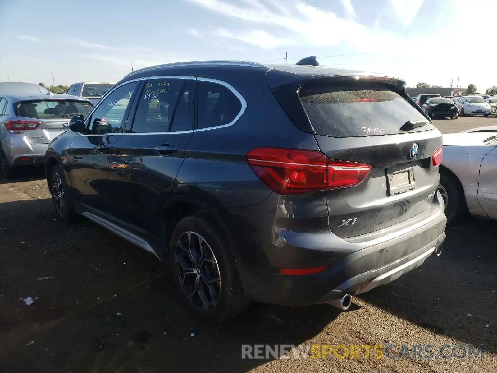 3 Фотография поврежденного автомобиля WBXJG9C02L3L85955 BMW X1 2020