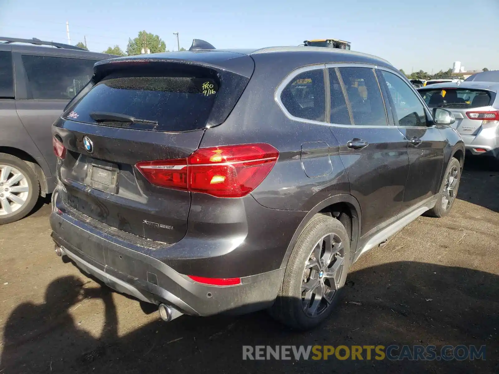 4 Photograph of a damaged car WBXJG9C02L3L85955 BMW X1 2020