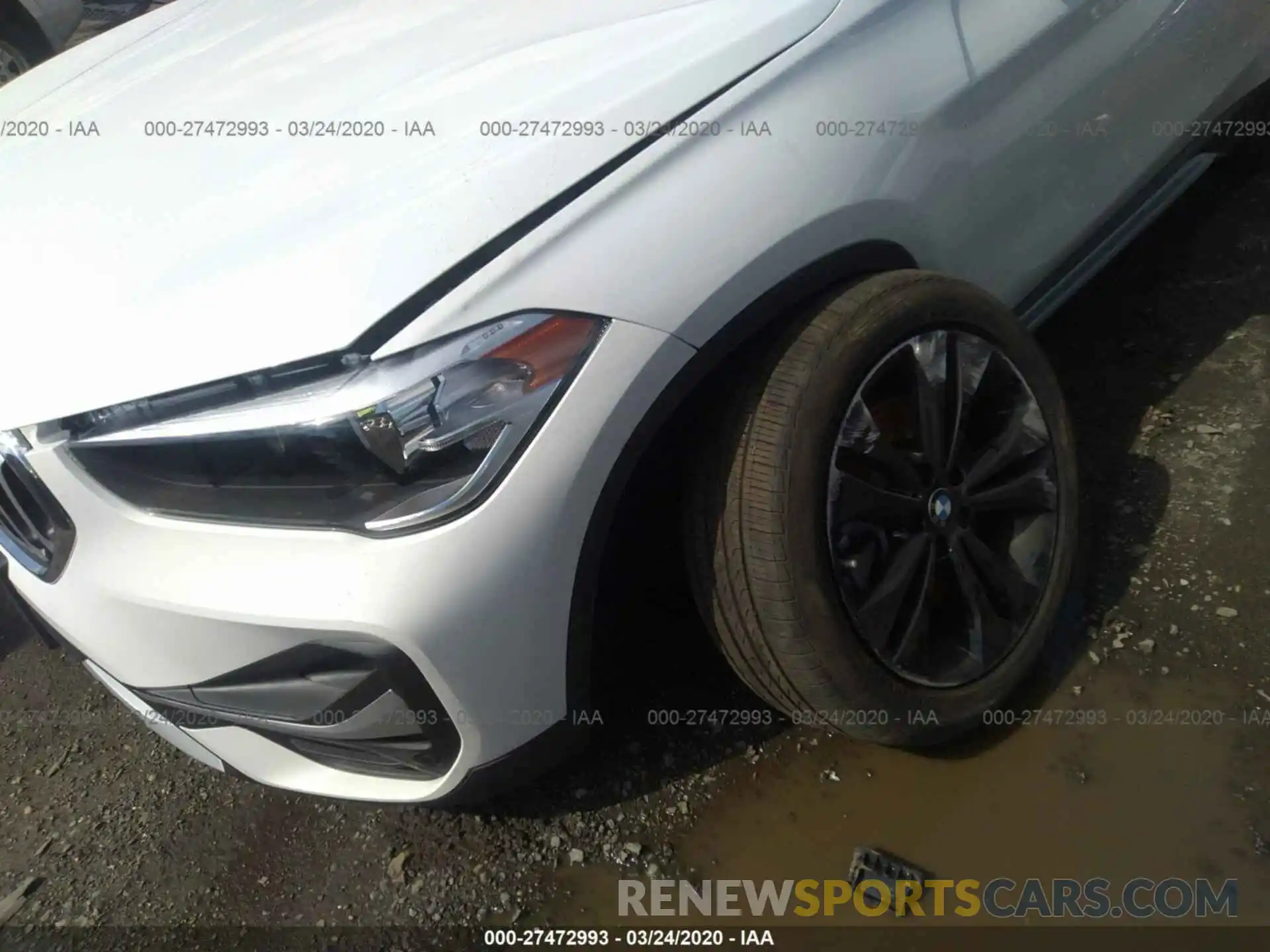 6 Фотография поврежденного автомобиля WBXJG9C02L5P22399 BMW X1 2020