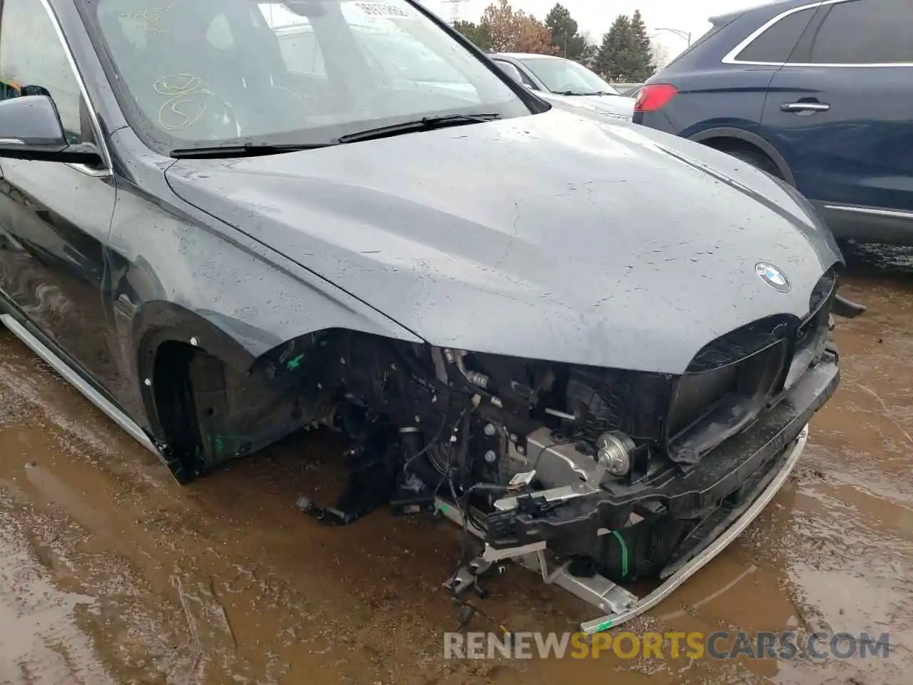 9 Photograph of a damaged car WBXJG9C02L5P27859 BMW X1 2020