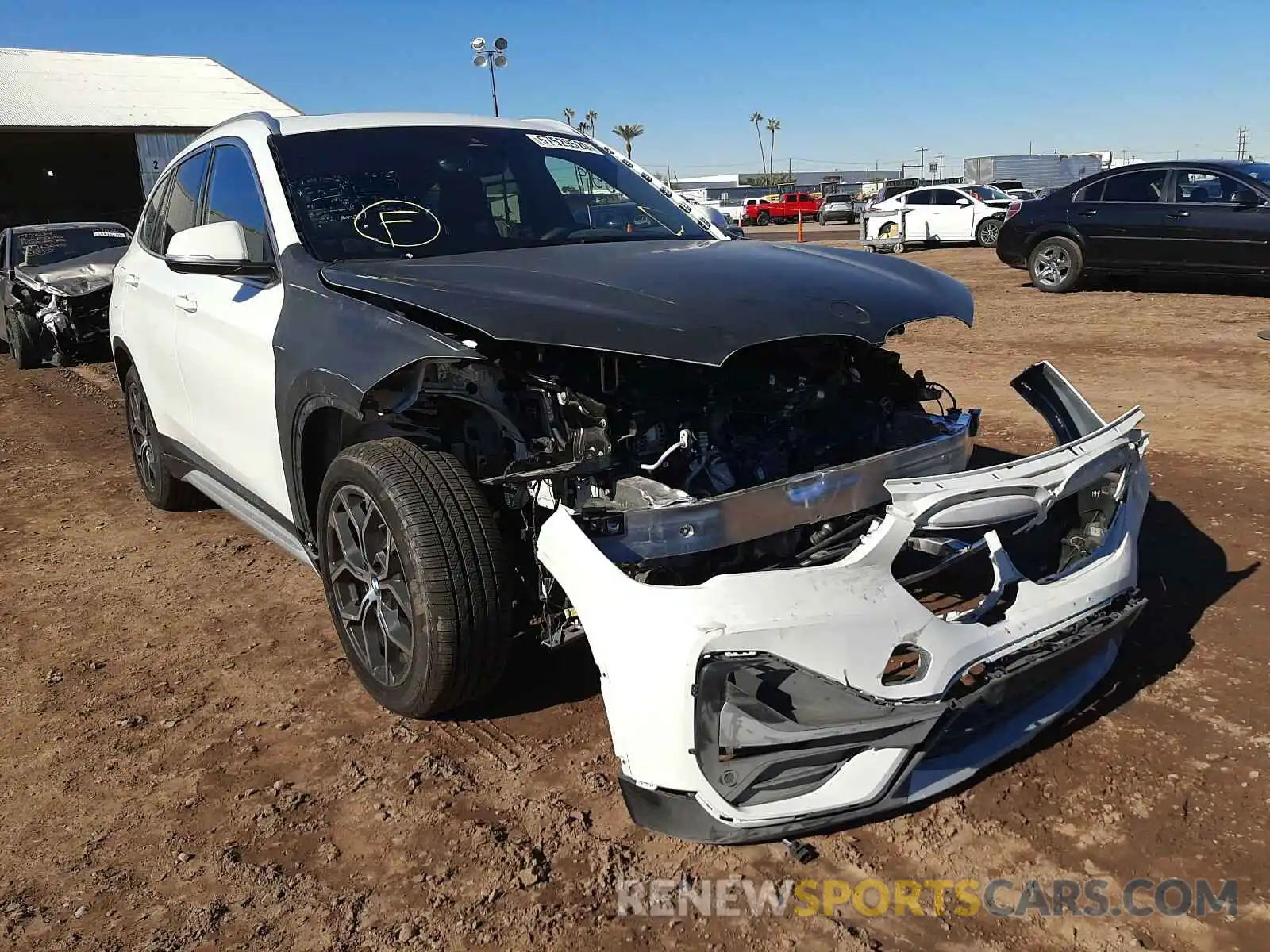 1 Photograph of a damaged car WBXJG9C02L5P29336 BMW X1 2020