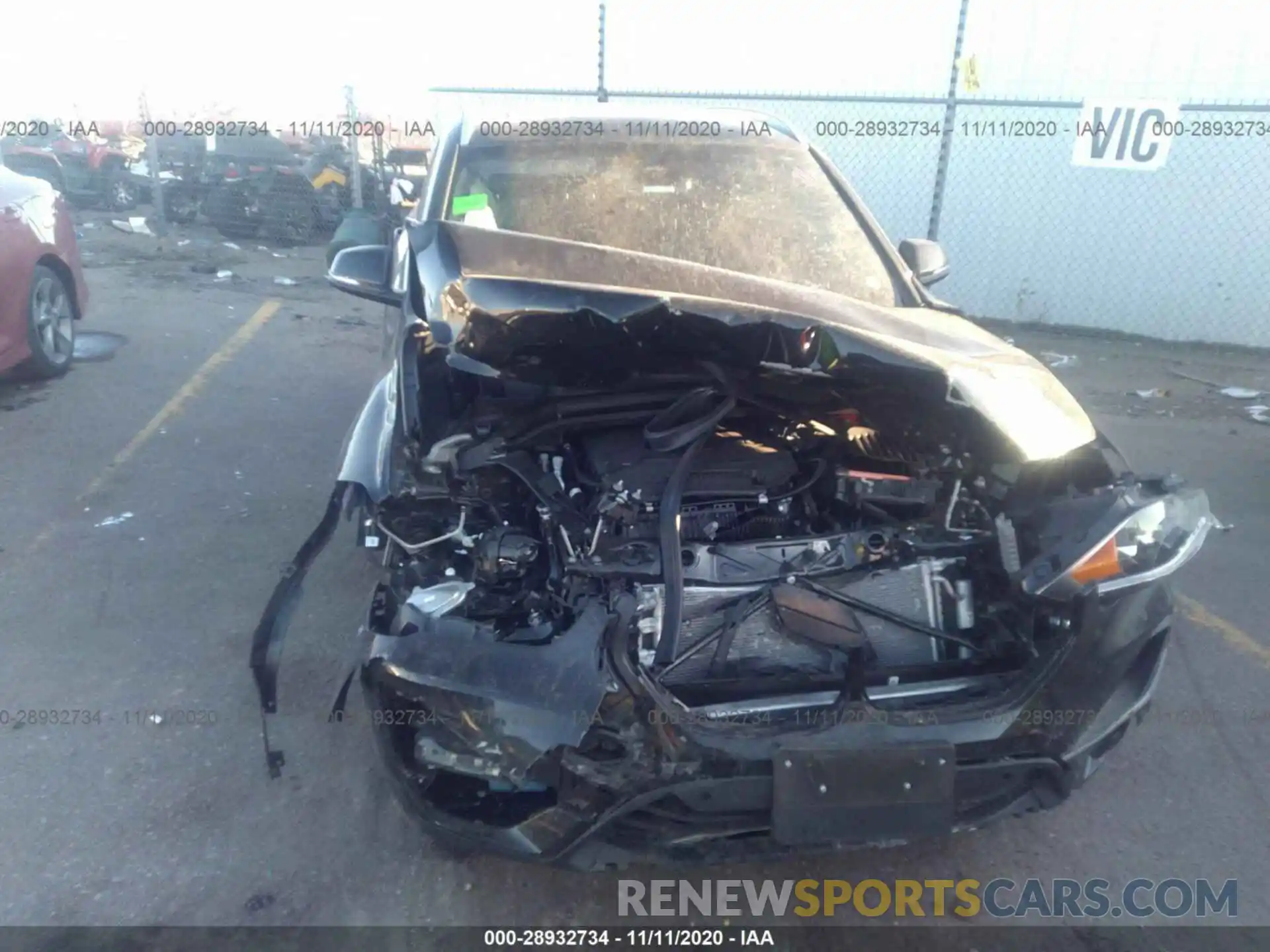 6 Photograph of a damaged car WBXJG9C02L5P52356 BMW X1 2020