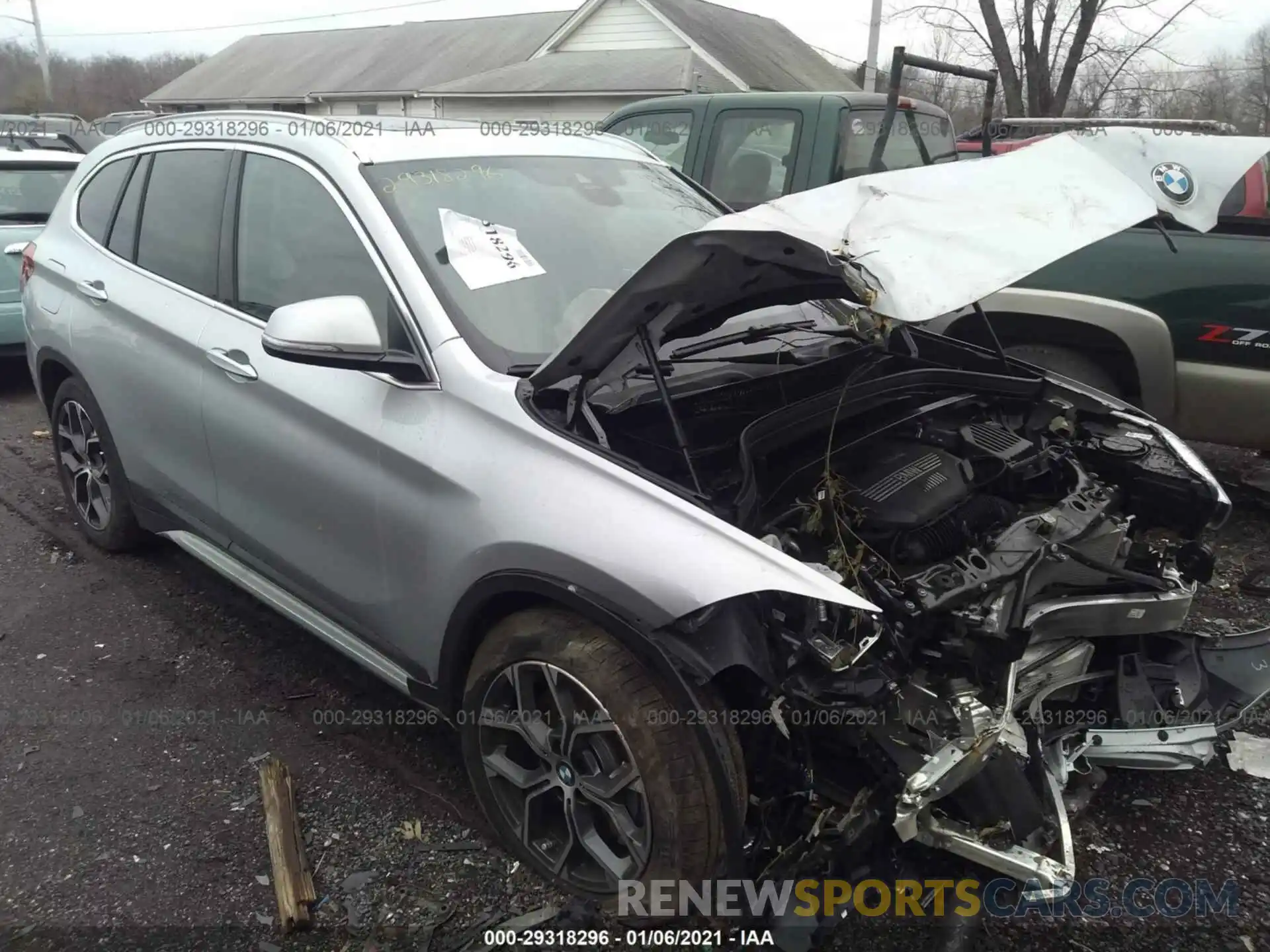 1 Photograph of a damaged car WBXJG9C02L5P56066 BMW X1 2020