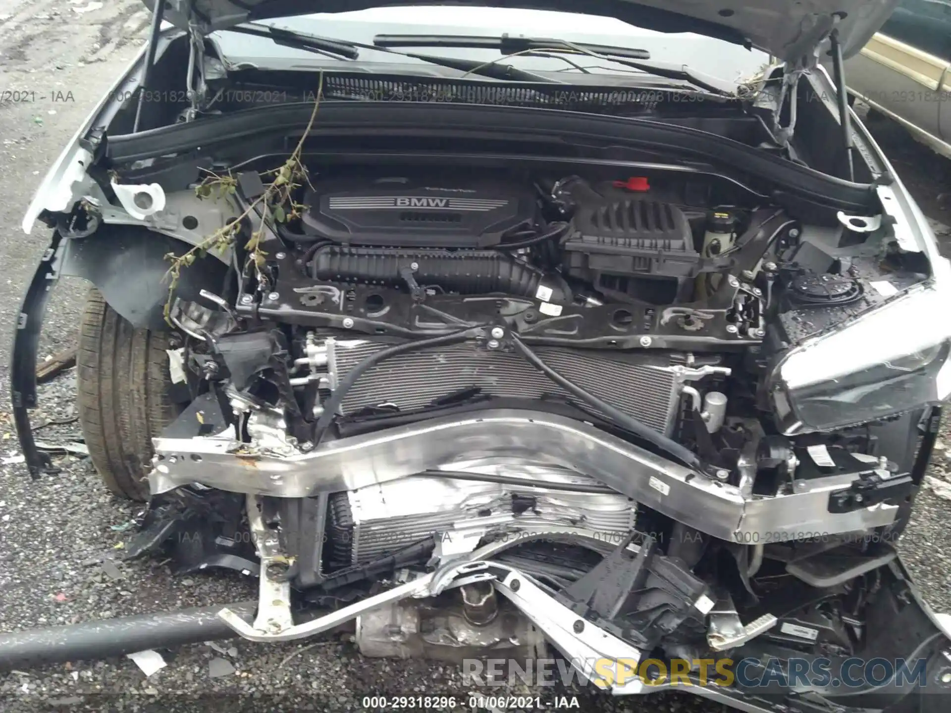 6 Photograph of a damaged car WBXJG9C02L5P56066 BMW X1 2020