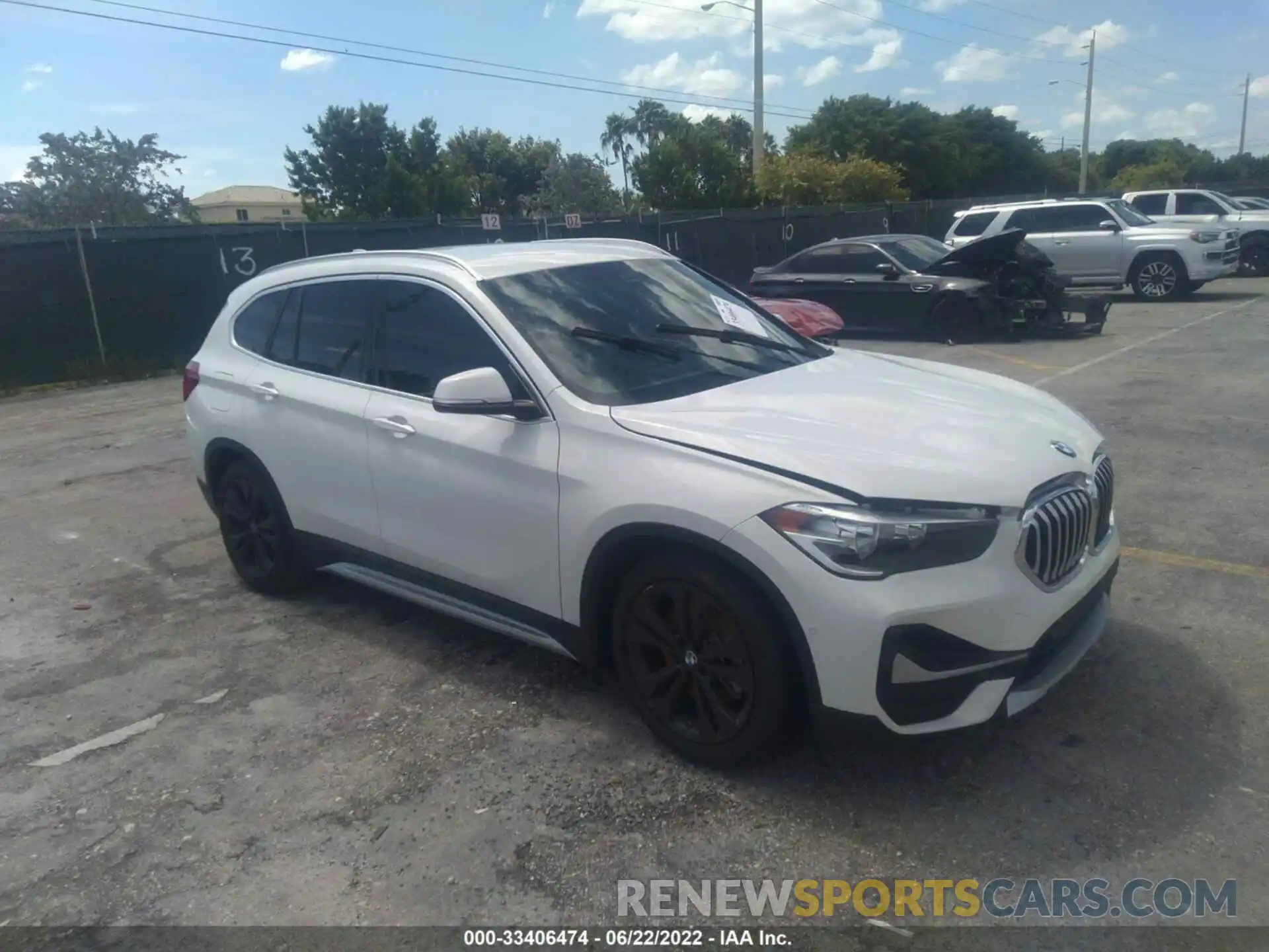 1 Photograph of a damaged car WBXJG9C02L5P62885 BMW X1 2020