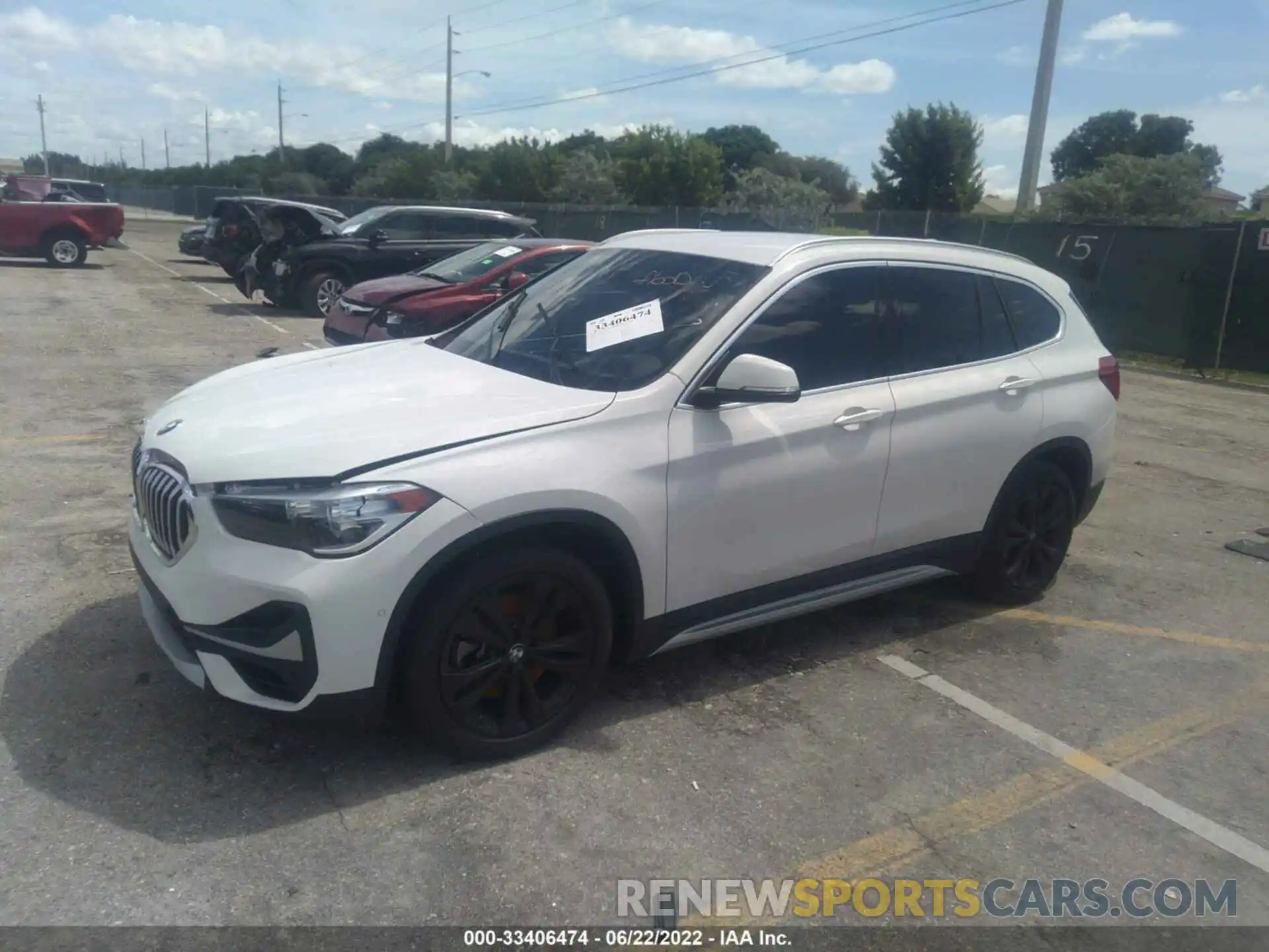 2 Photograph of a damaged car WBXJG9C02L5P62885 BMW X1 2020