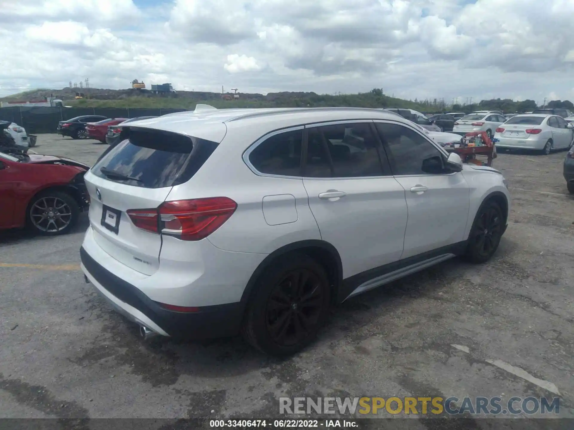 4 Photograph of a damaged car WBXJG9C02L5P62885 BMW X1 2020