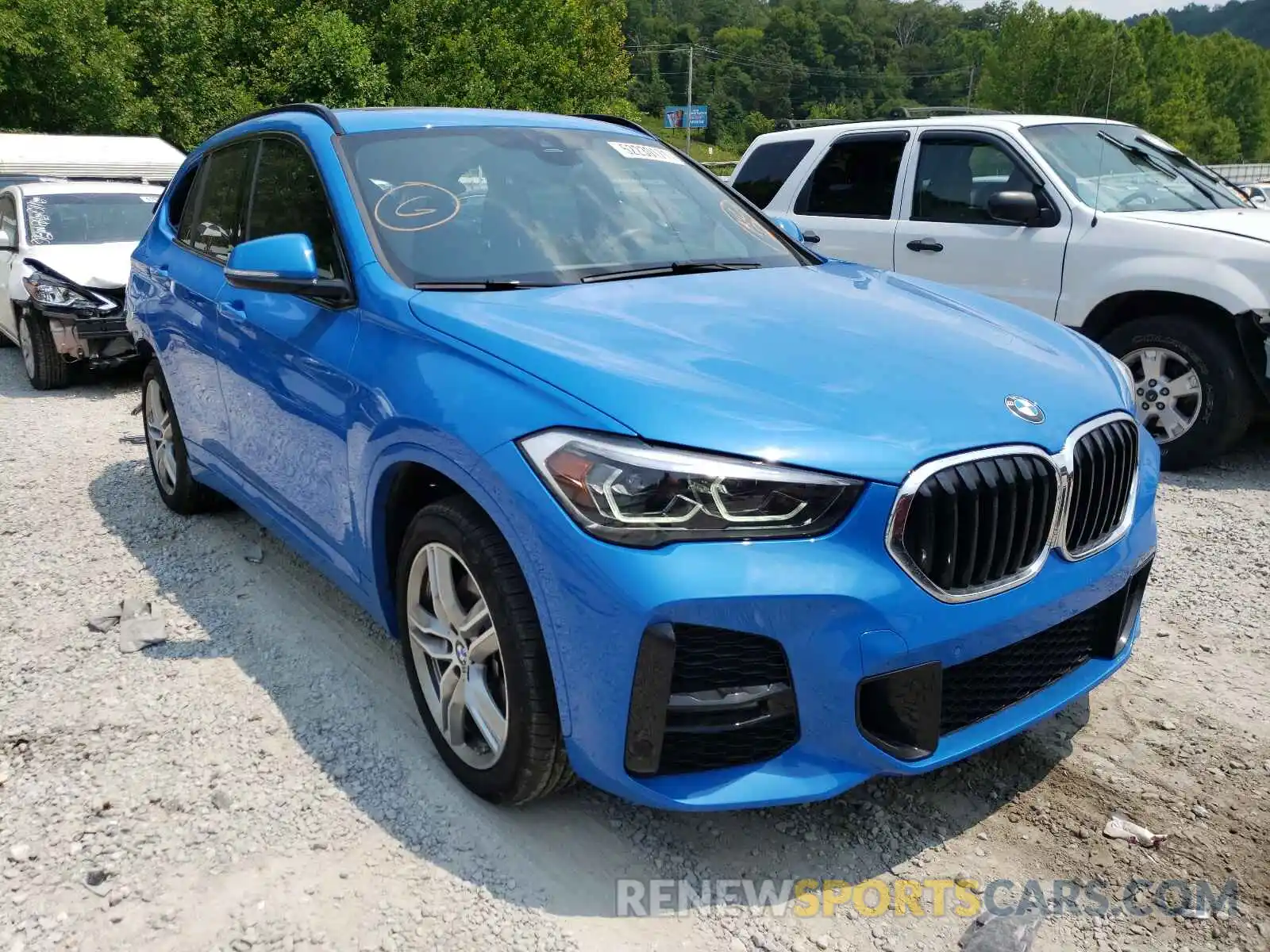 1 Photograph of a damaged car WBXJG9C02L5R36731 BMW X1 2020