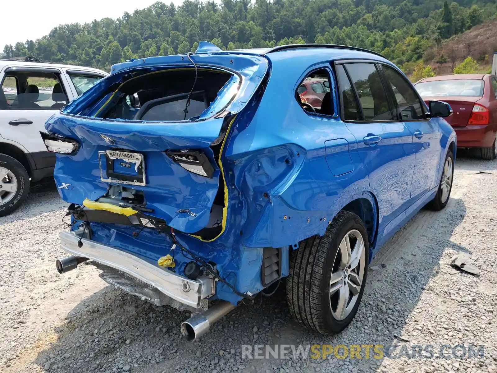 4 Photograph of a damaged car WBXJG9C02L5R36731 BMW X1 2020