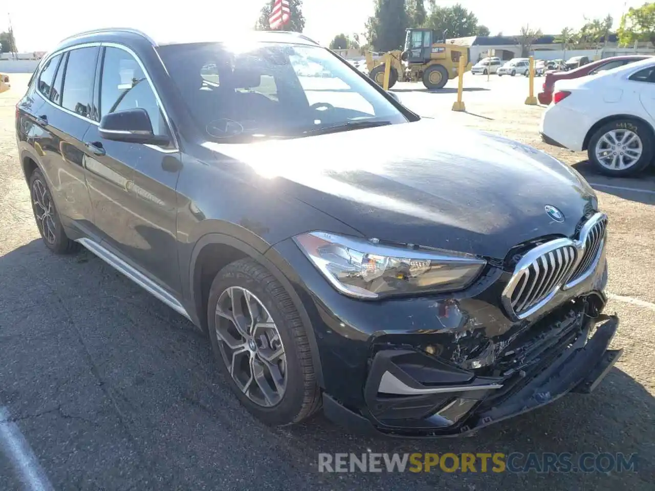 1 Photograph of a damaged car WBXJG9C02L5R51066 BMW X1 2020