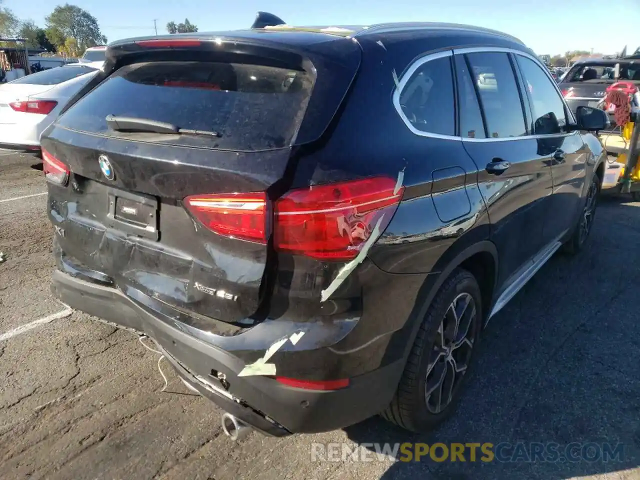 4 Photograph of a damaged car WBXJG9C02L5R51066 BMW X1 2020