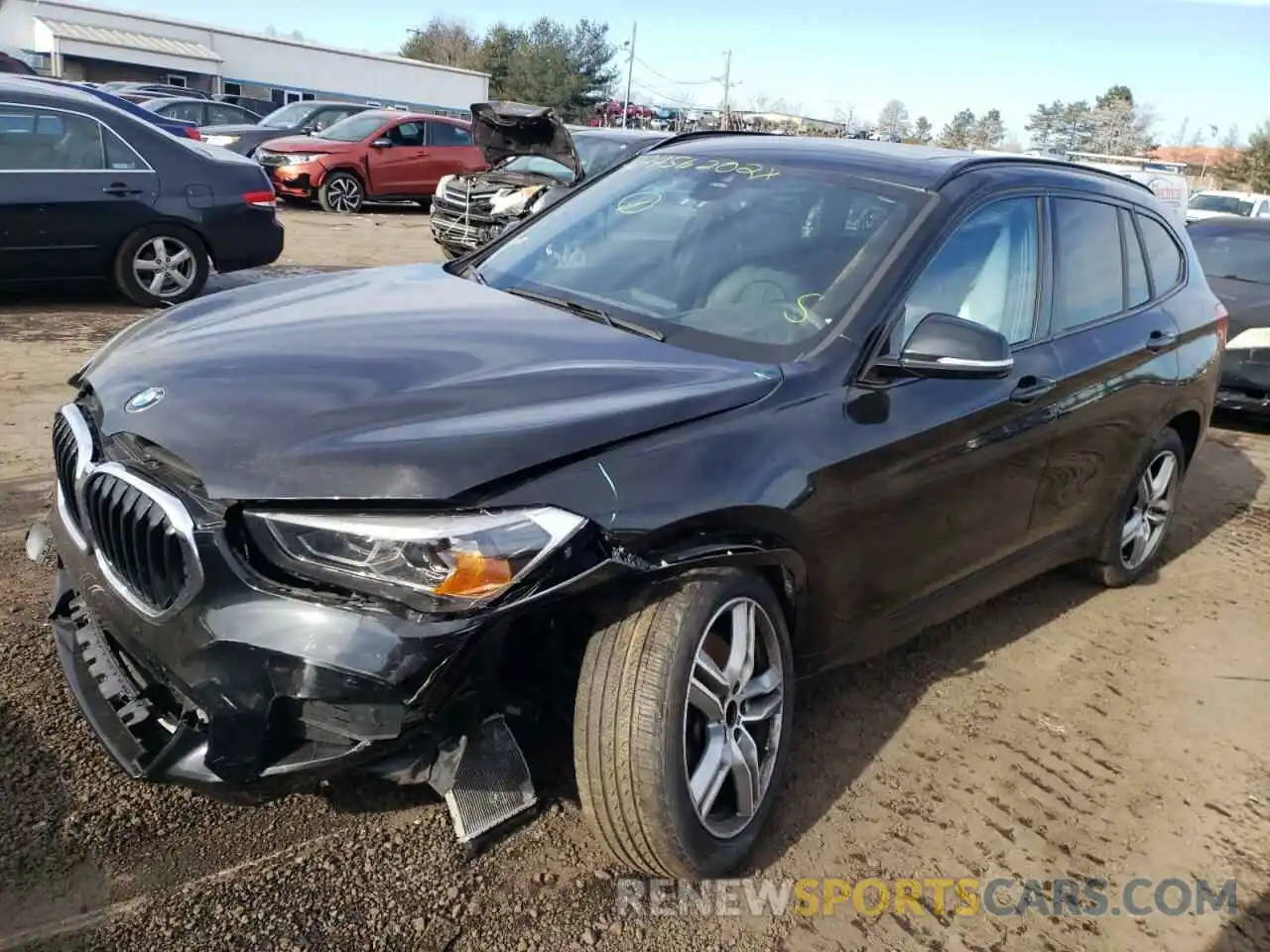 2 Photograph of a damaged car WBXJG9C03L3L59655 BMW X1 2020