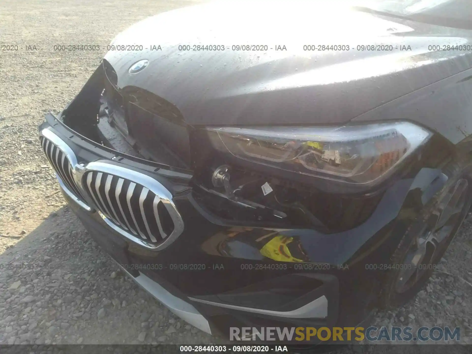 6 Photograph of a damaged car WBXJG9C03L3L88105 BMW X1 2020