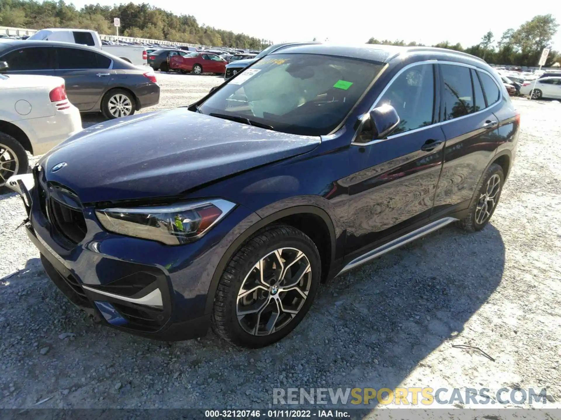 2 Photograph of a damaged car WBXJG9C03L5P19785 BMW X1 2020