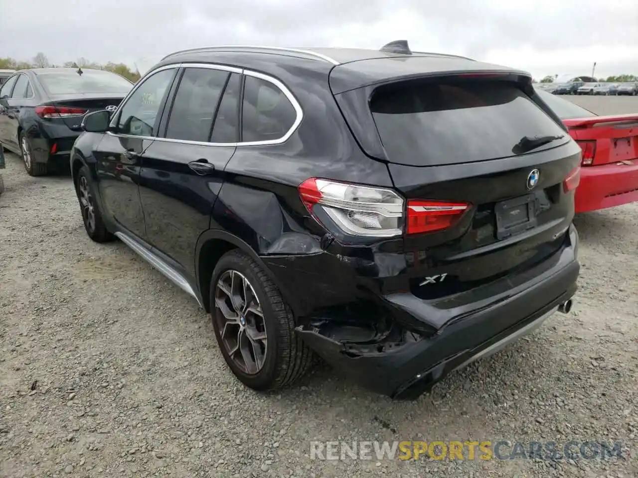 3 Photograph of a damaged car WBXJG9C03L5P92414 BMW X1 2020